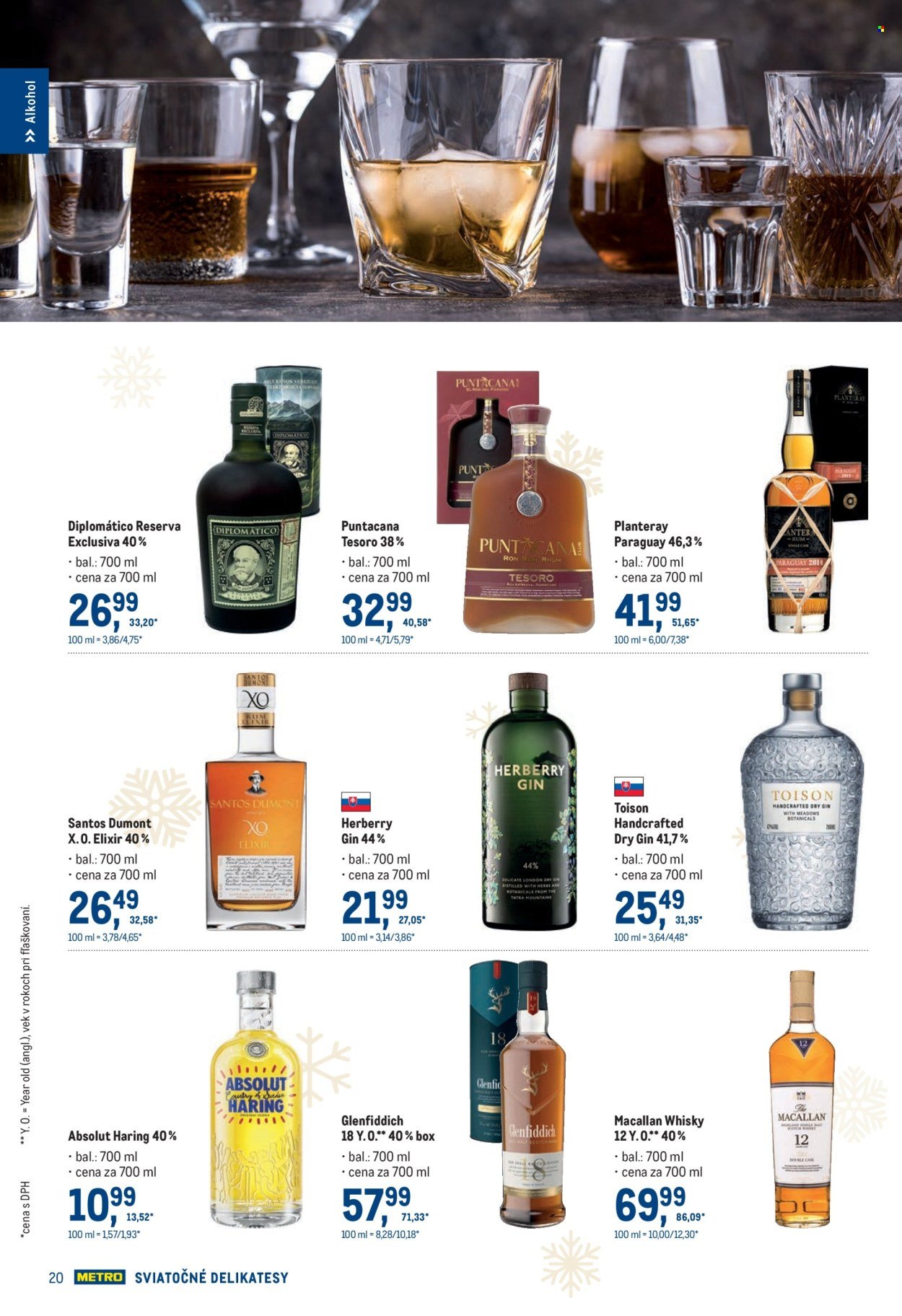 METRO leták - Sviatočné delikatesy (2025-11-19 - 2025-12-31) | 20