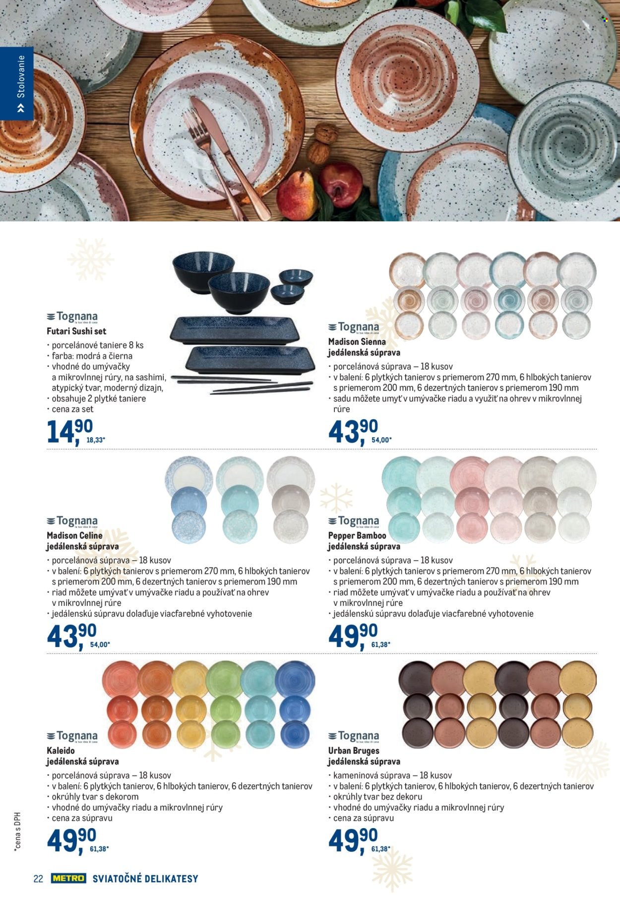 METRO leták - Sviatočné delikatesy (2025-11-19 - 2025-12-31) | 22
