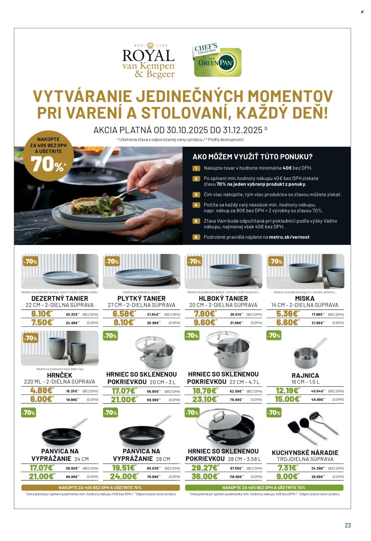 METRO leták - Sviatočné delikatesy (2025-11-19 - 2025-12-31) | 23