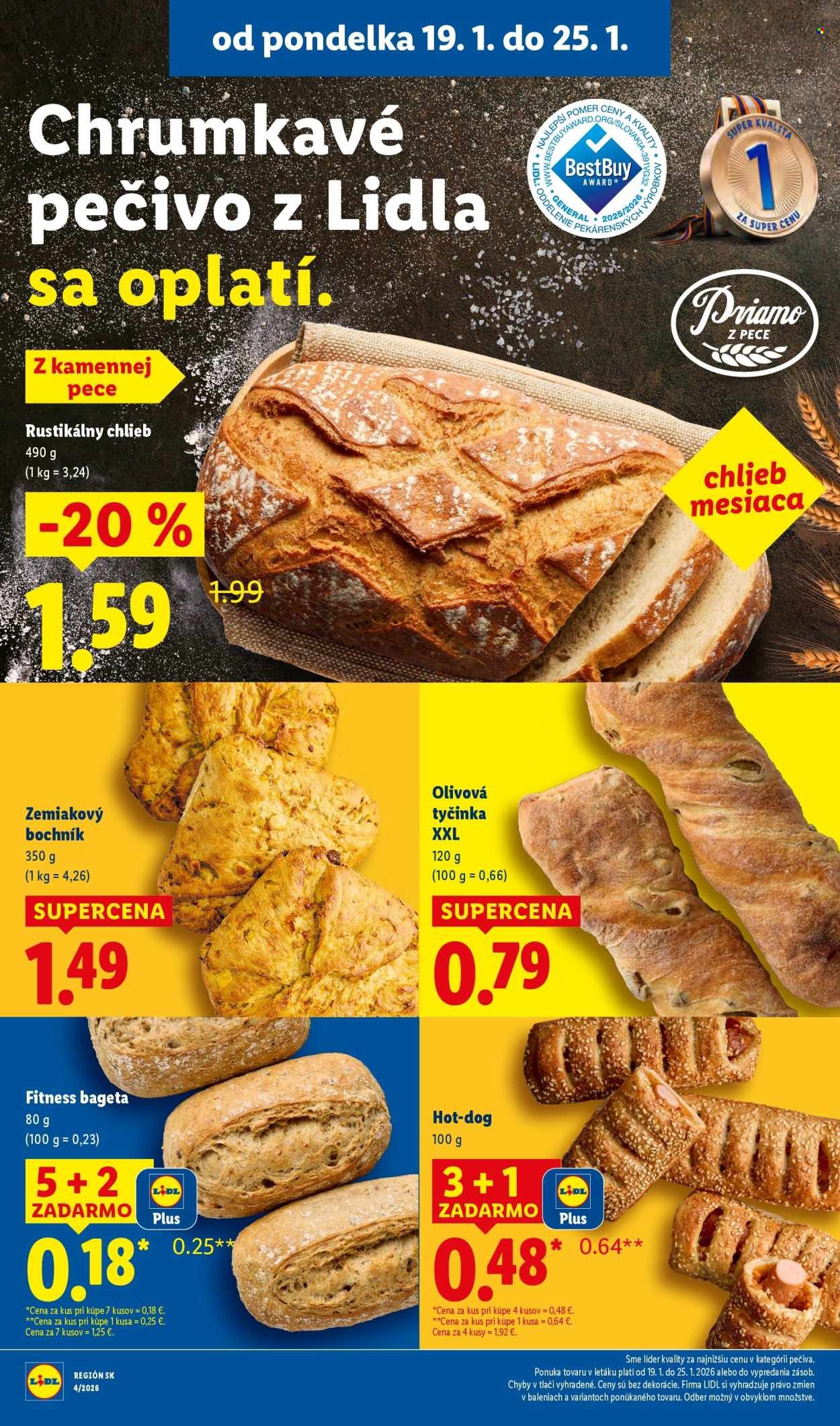 LIDL leták - Od pondelka 19.1.2026 (2026-01-19 - 2026-01-25) | 14