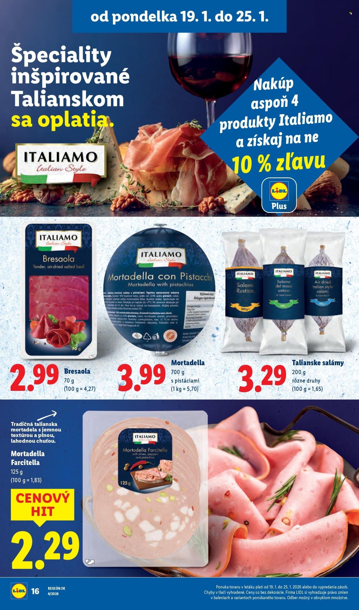 LIDL leták - Od pondelka 19.1.2026 (2026-01-19 - 2026-01-25) | 20