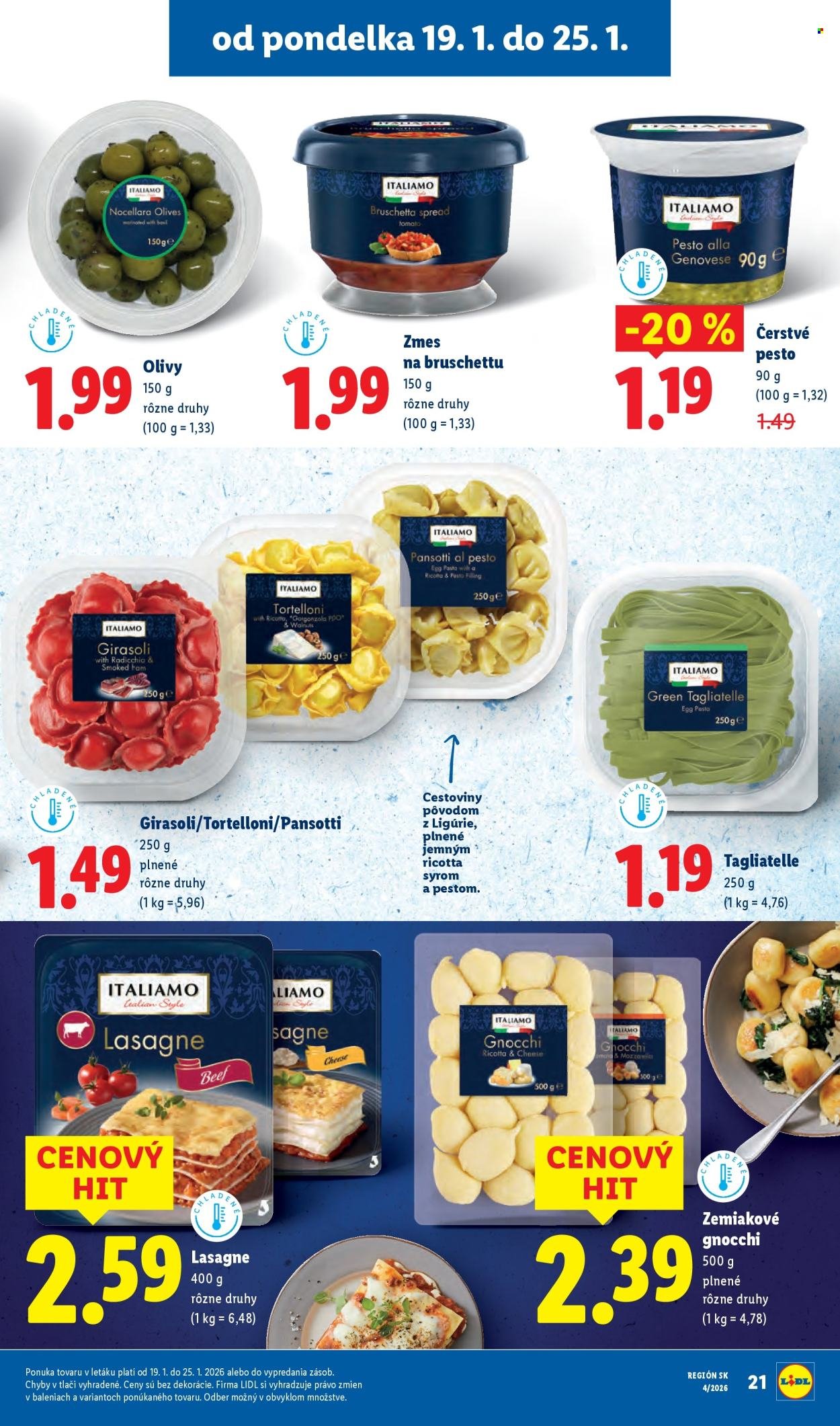 LIDL leták - Od pondelka 19.1.2026 (2026-01-19 - 2026-01-25) | 25