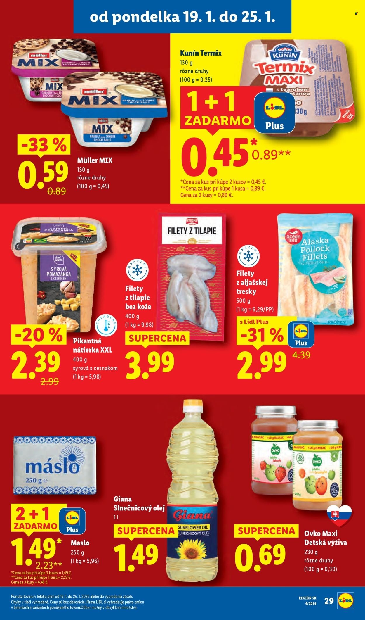 LIDL leták - Od pondelka 19.1.2026 (2026-01-19 - 2026-01-25) | 33