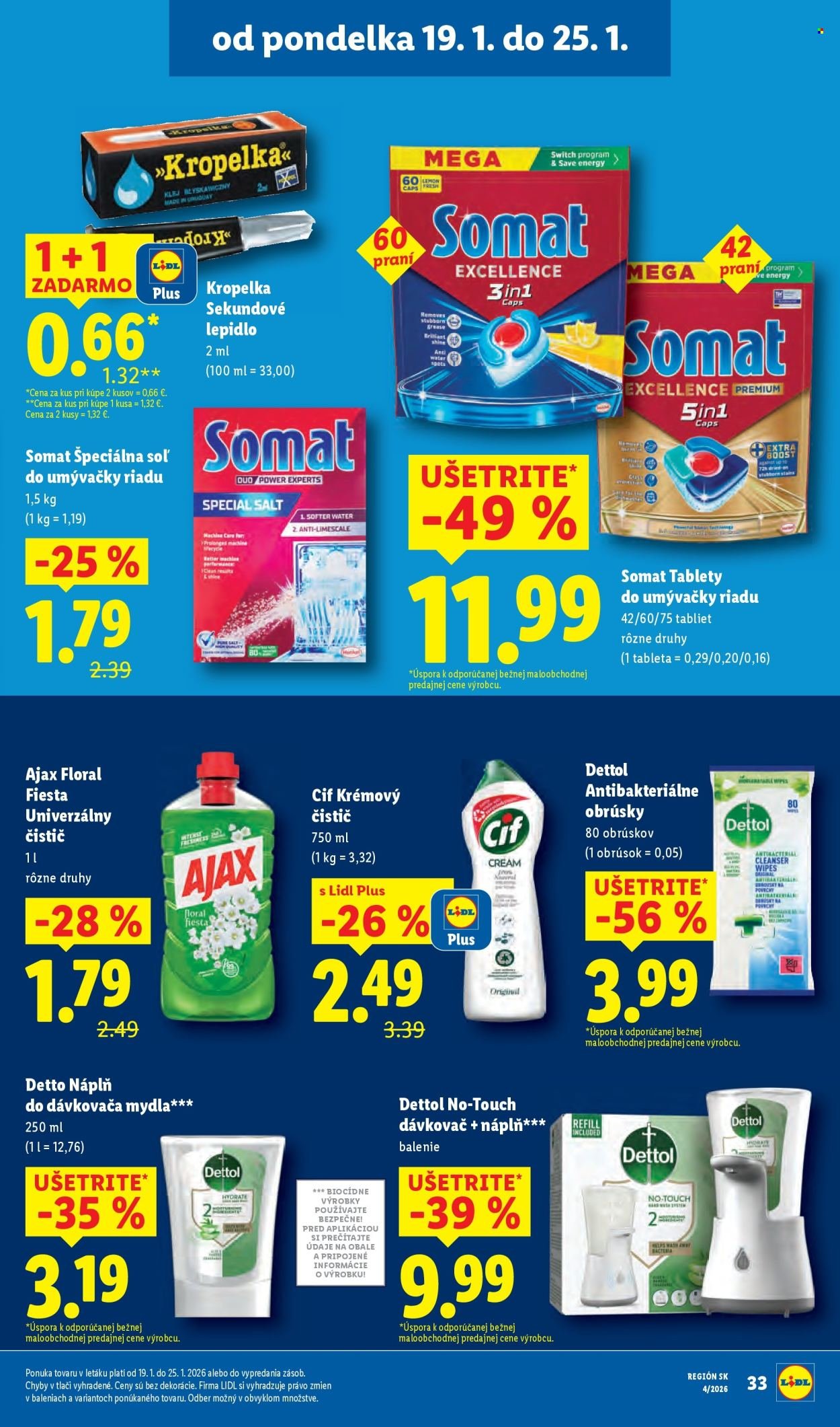 LIDL leták - Od pondelka 19.1.2026 (2026-01-19 - 2026-01-25) | 43