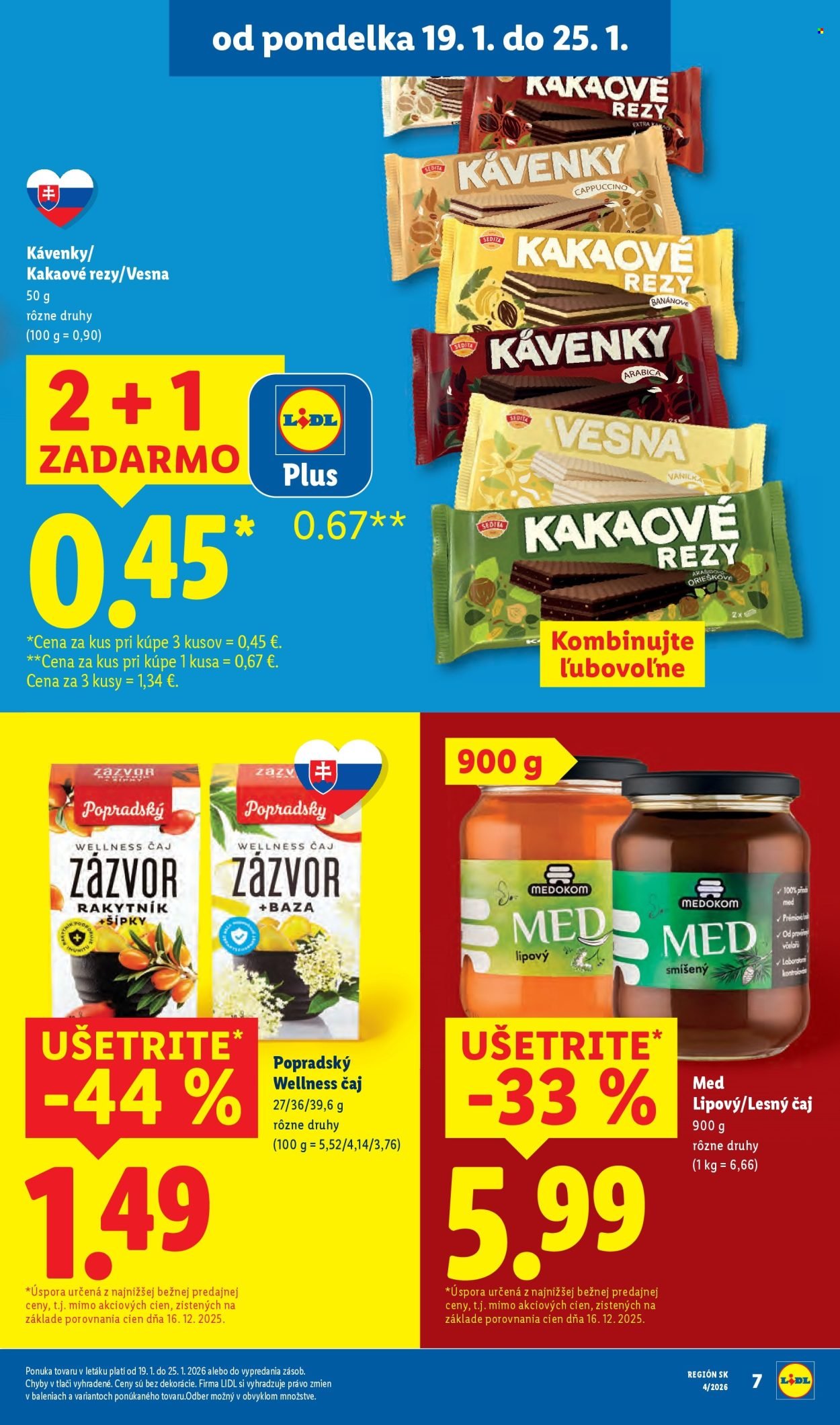 LIDL leták - Od pondelka 19.1.2026 (2026-01-19 - 2026-01-25) | 7