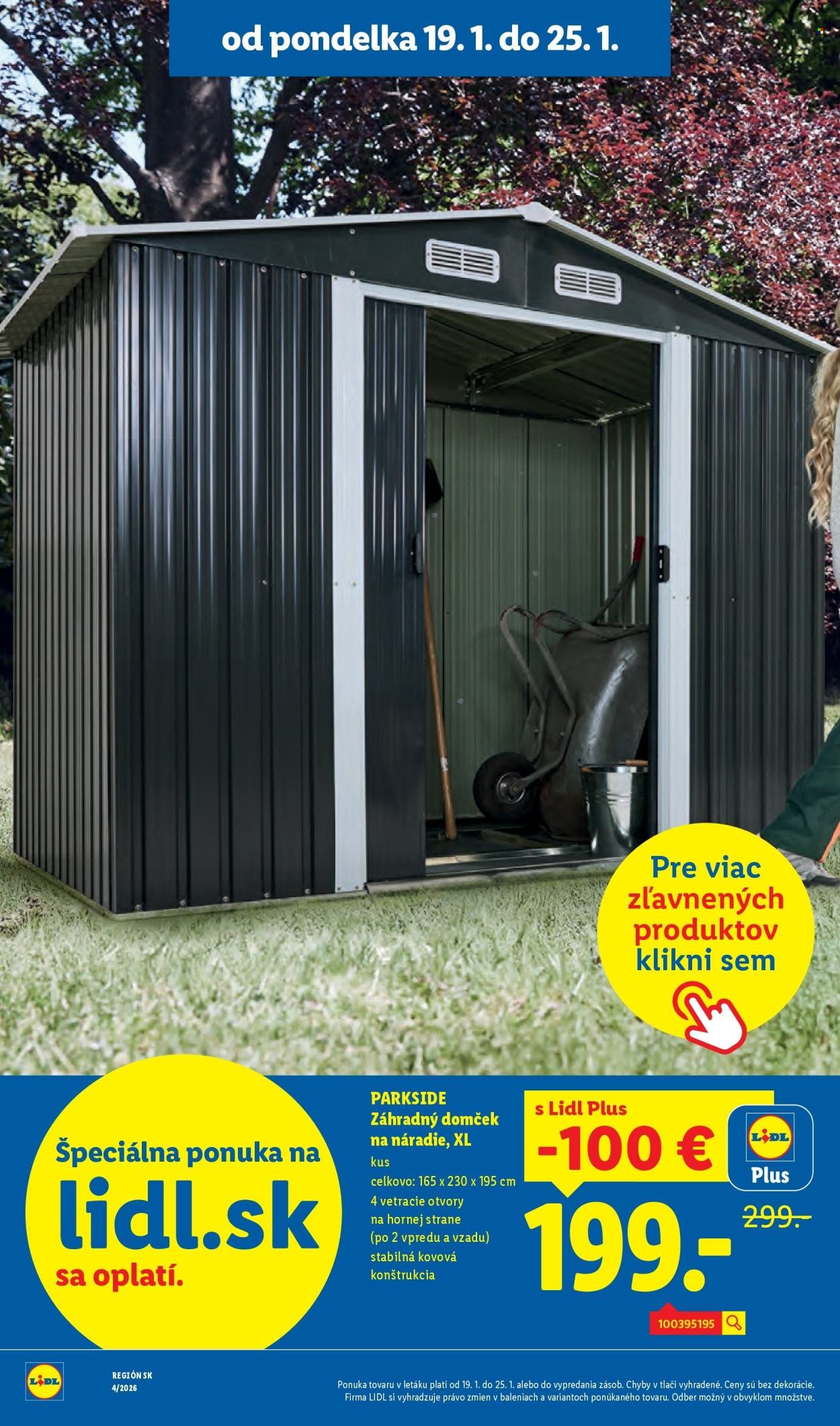 LIDL leták - Od pondelka 19.1.2026 (2026-01-19 - 2026-01-25) | 61