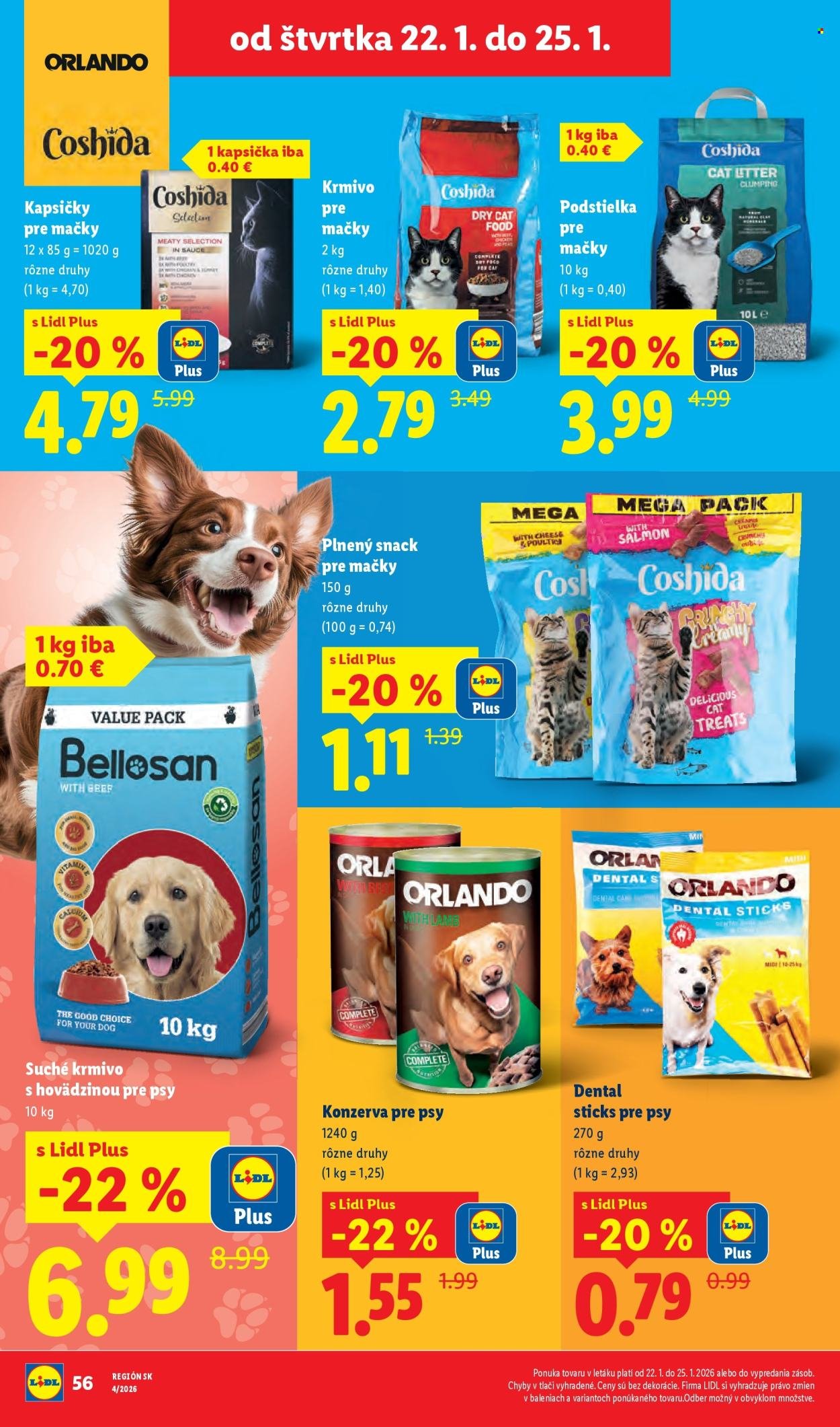 LIDL leták - Od pondelka 19.1.2026 (2026-01-19 - 2026-01-25) | 64