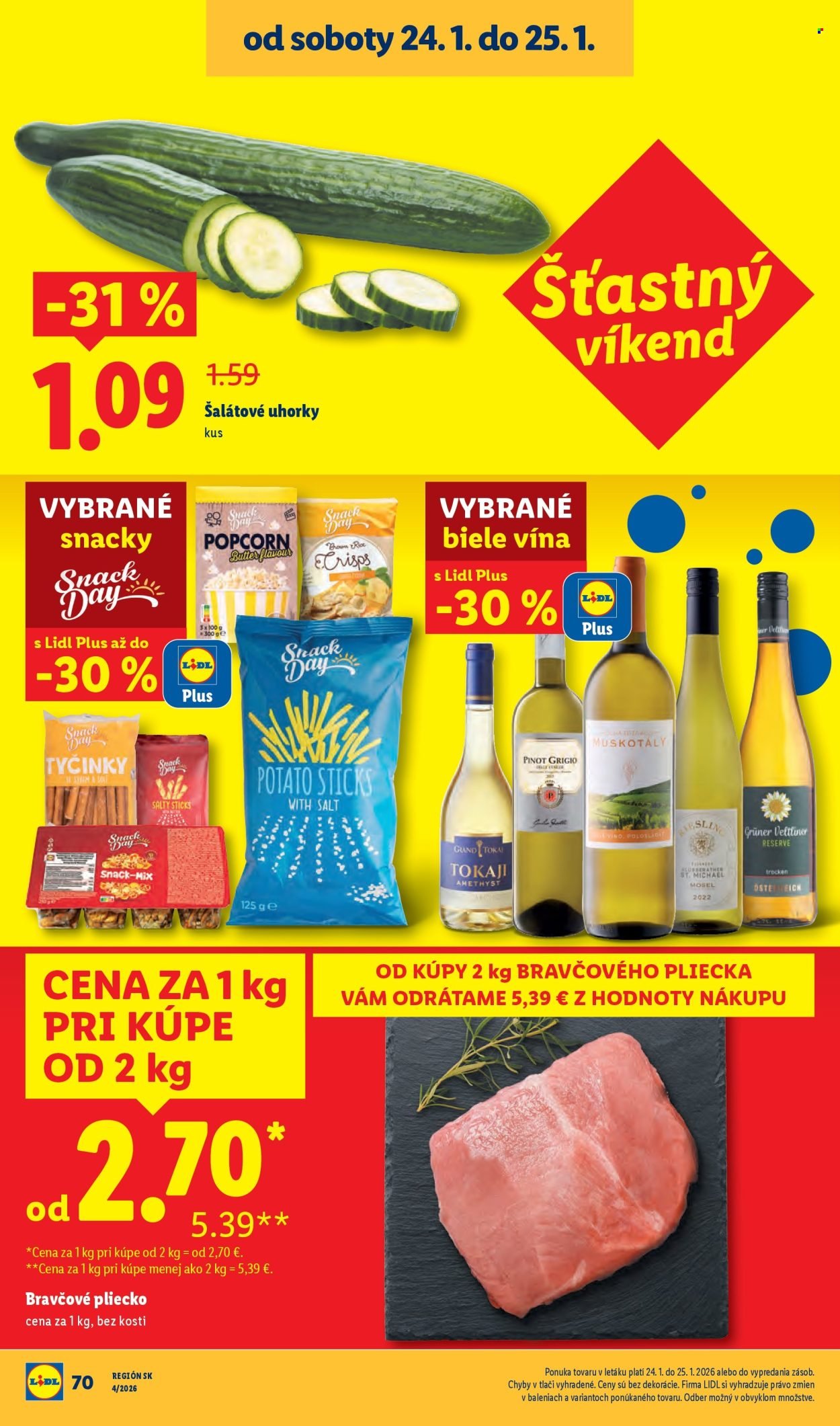 LIDL leták - Od pondelka 19.1.2026 (2026-01-19 - 2026-01-25) | 90