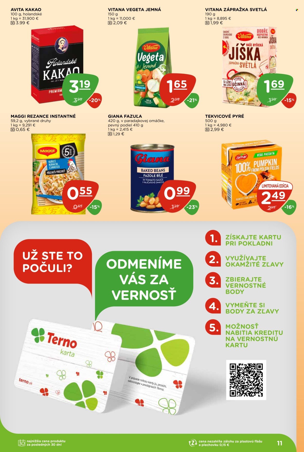 TERNO leták - Od štvrtka 8.10.2026