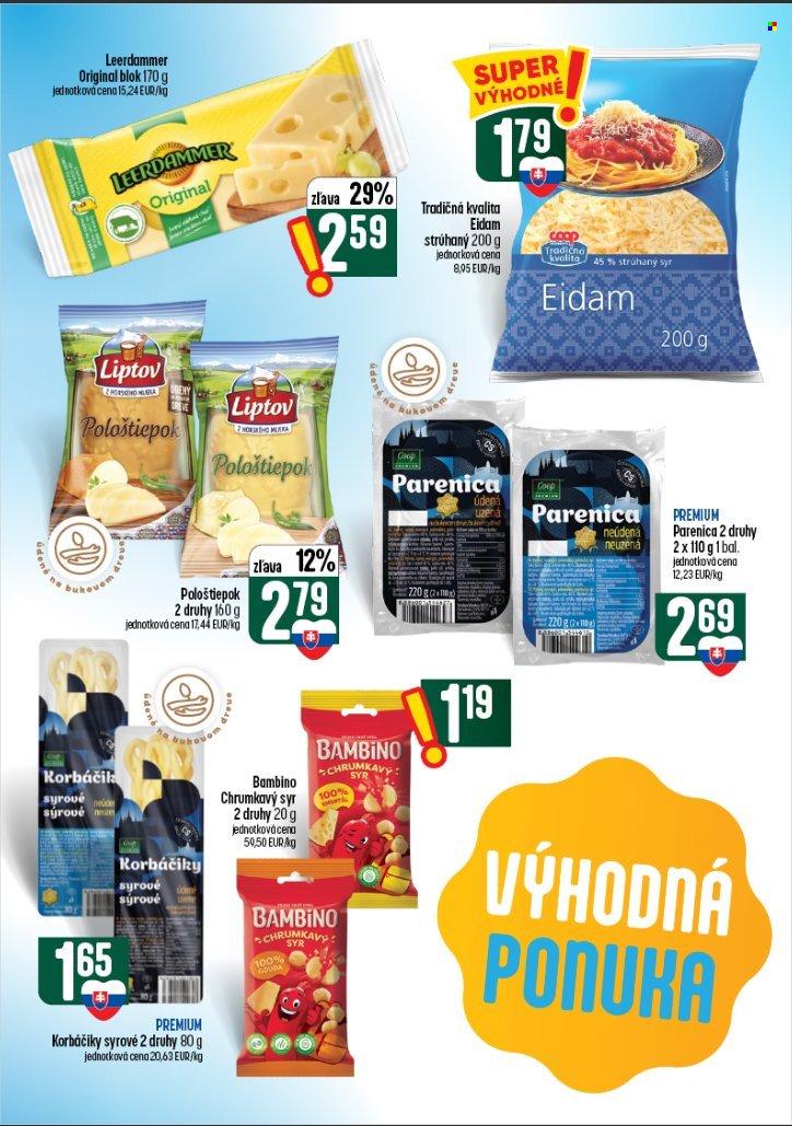 COOP JEDNOTA leták - Od stredy 26.8.2026