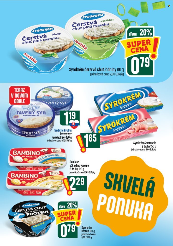 COOP JEDNOTA leták - Od stredy 26.8.2026