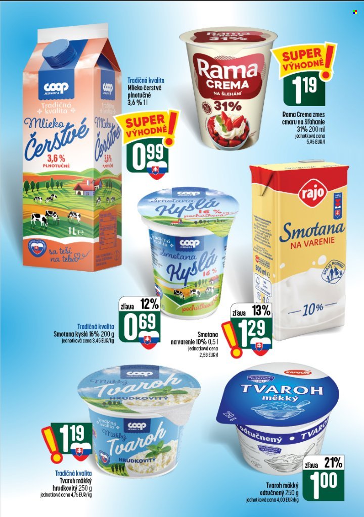 COOP JEDNOTA leták - Od stredy 26.8.2026