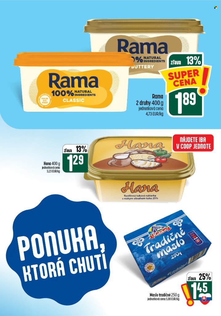 COOP JEDNOTA leták - Od stredy 26.8.2026