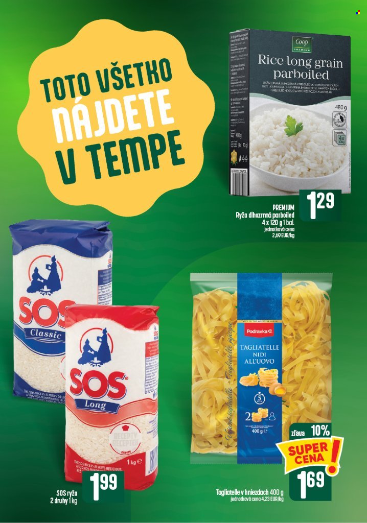 COOP JEDNOTA leták - Od stredy 26.8.2026
