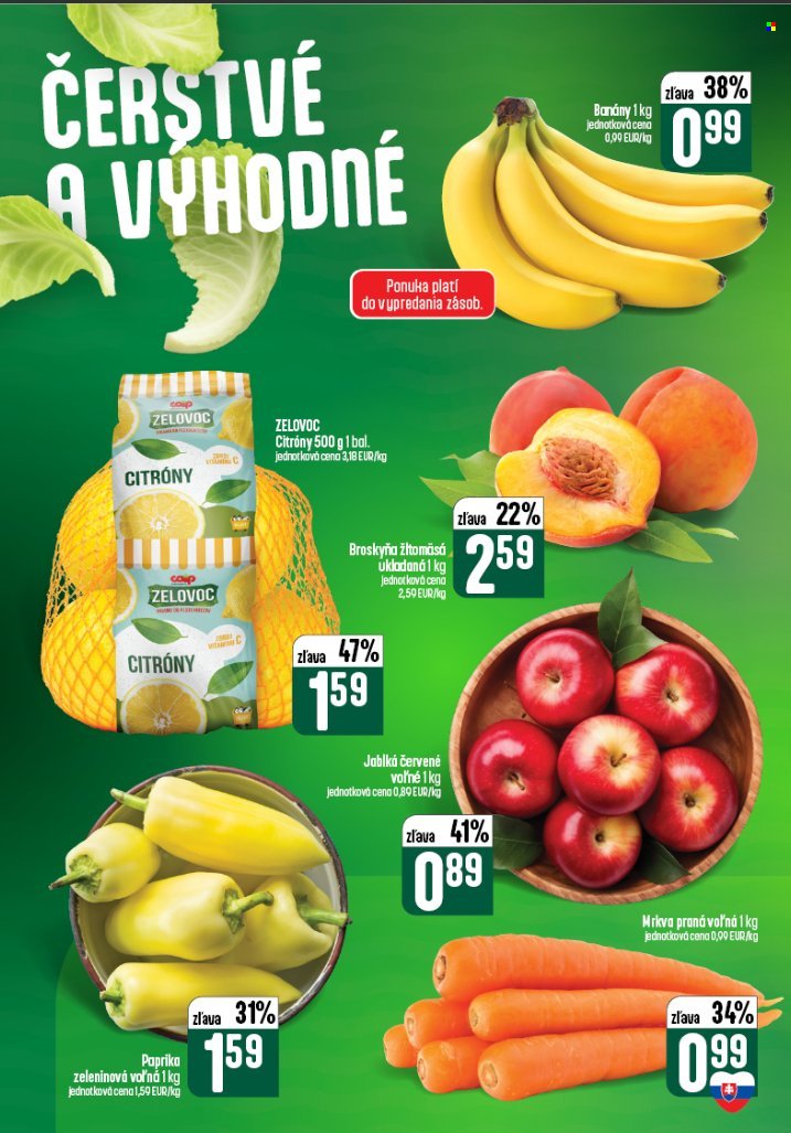 COOP JEDNOTA leták - Od stredy 26.8.2026