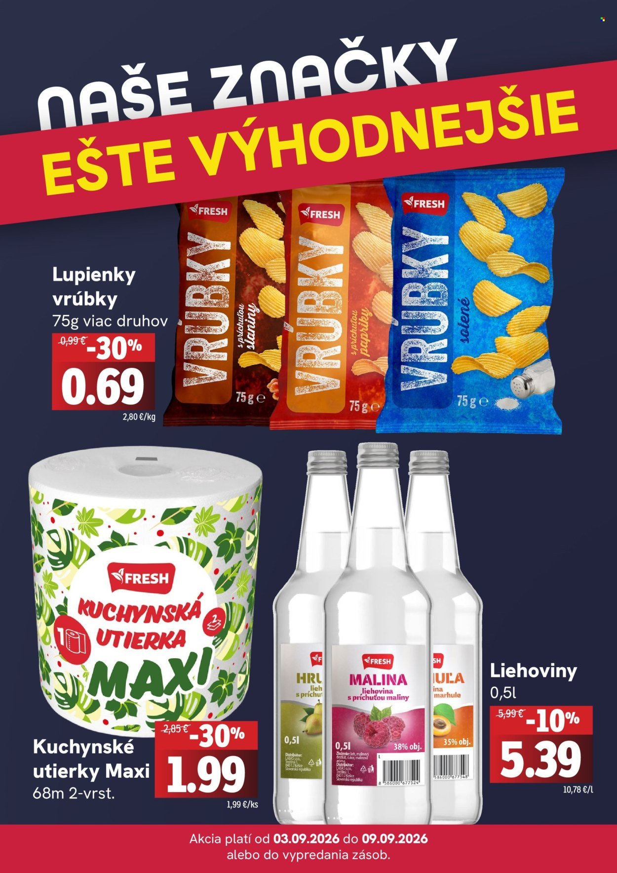 FRESH leták - Týždenná akcia