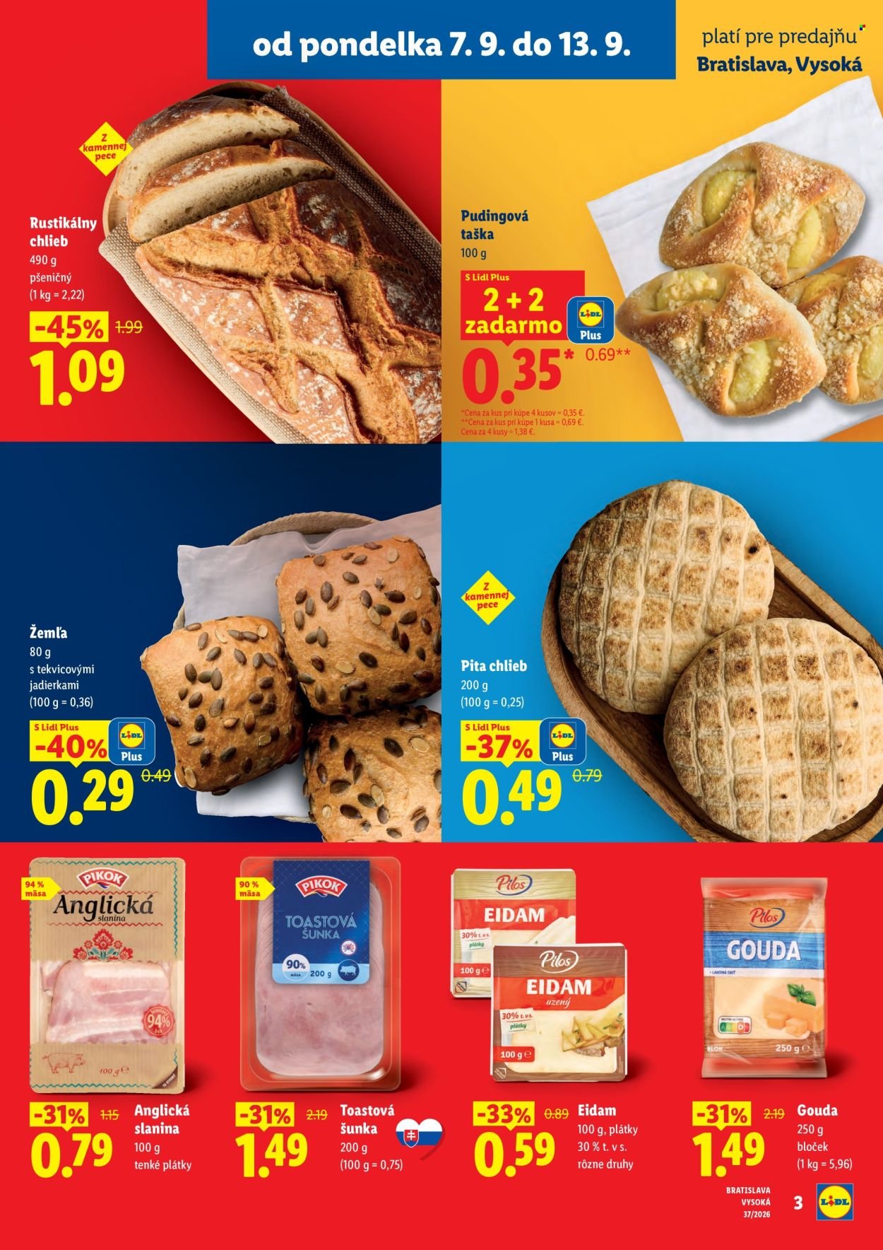 LIDL leták - Nová predajňa Bratislava, Vysoká