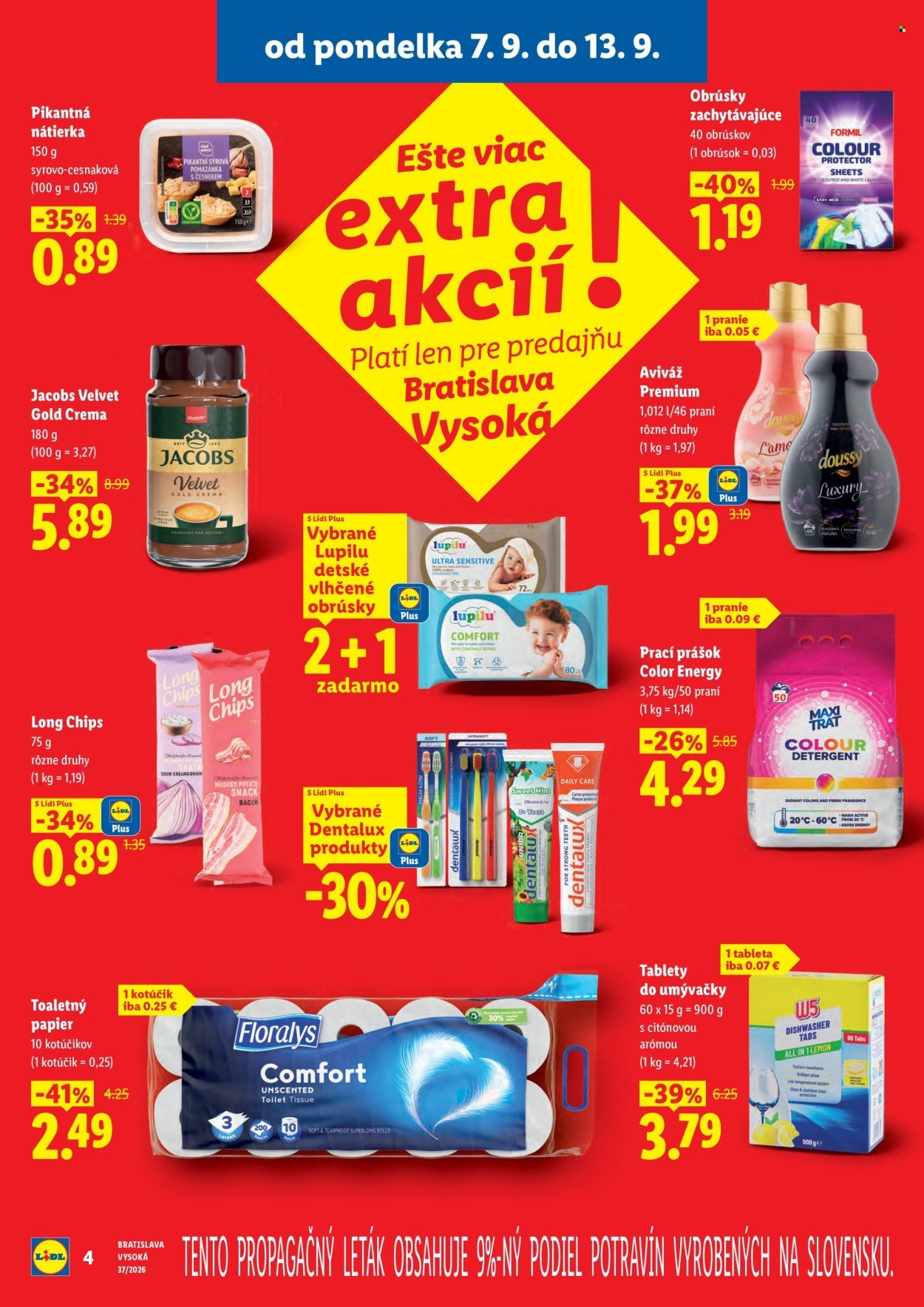 LIDL leták - Nová predajňa Bratislava, Vysoká