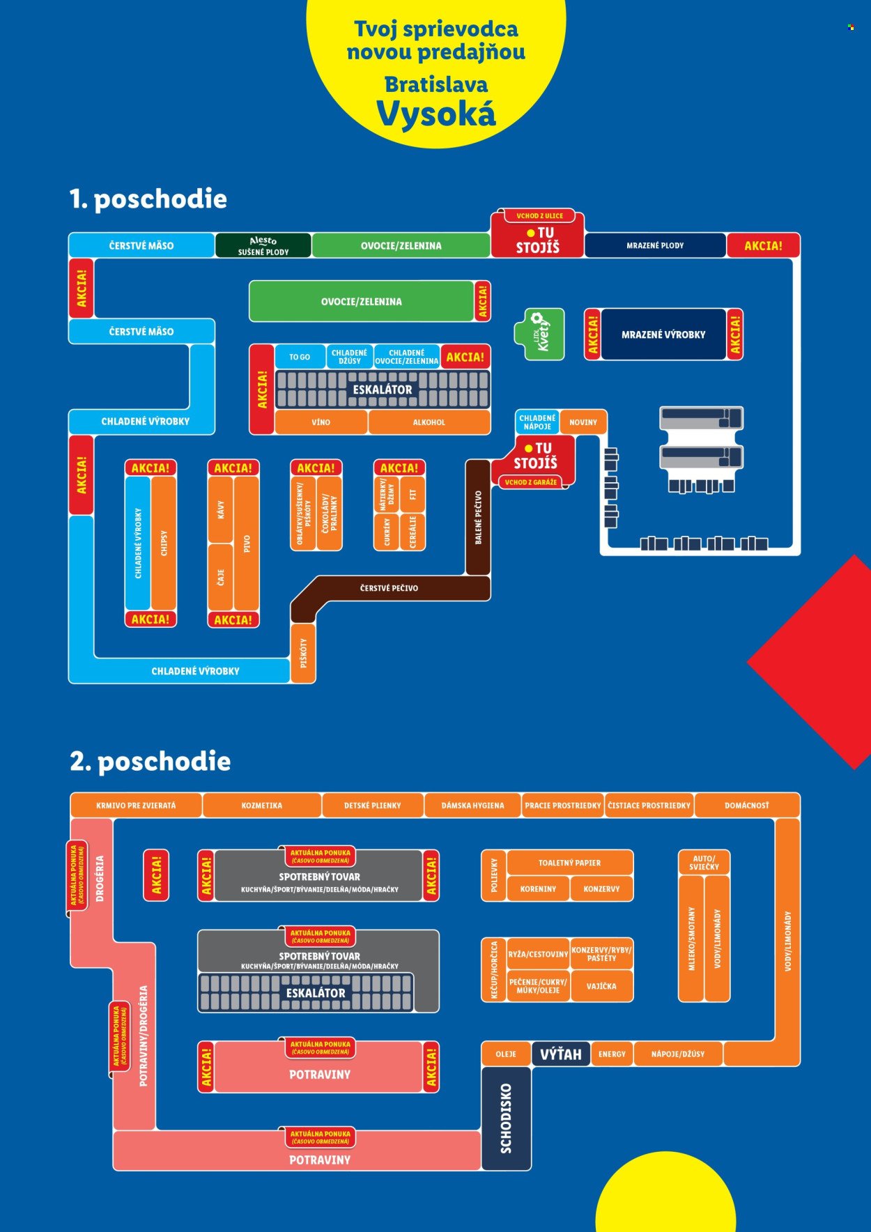 LIDL leták - Nová predajňa Bratislava, Vysoká