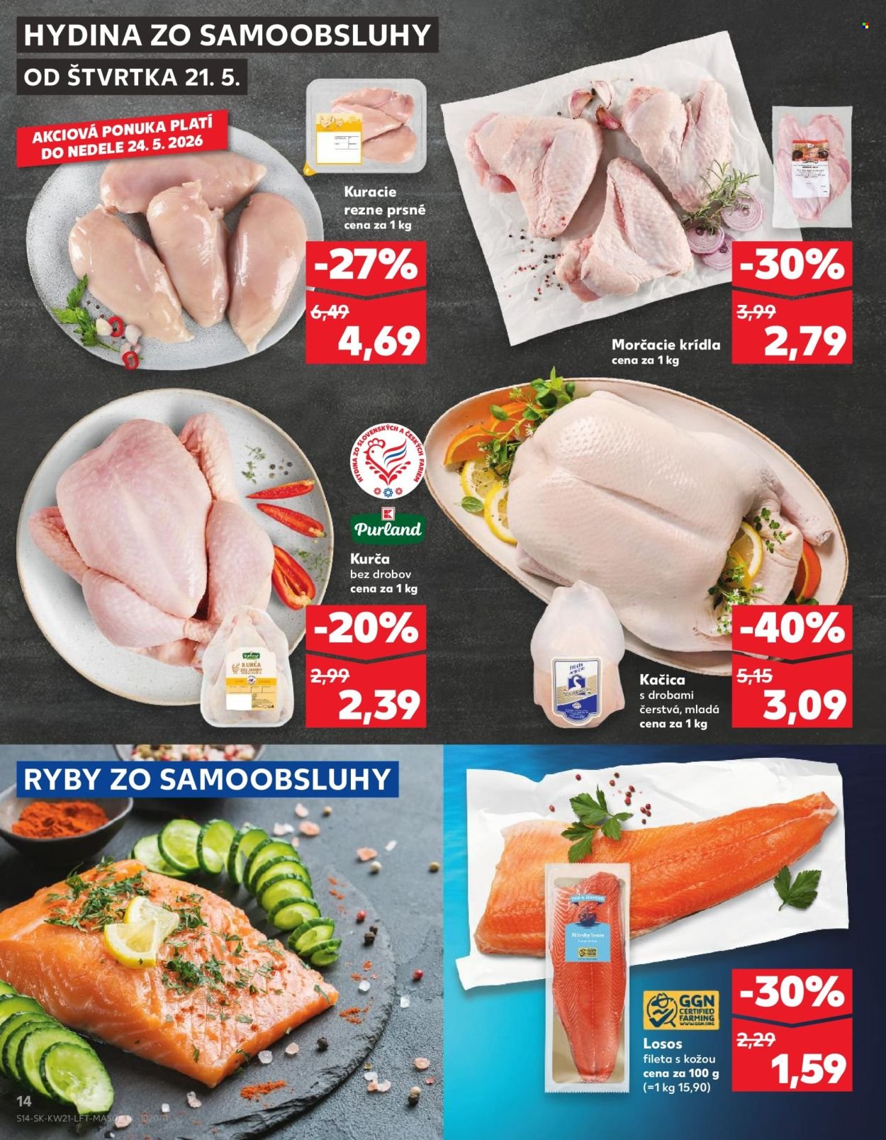 KAUFLAND leták - Od štvrtka 21.5.2026 (2026-05-21 - 2026-05-27) | 14