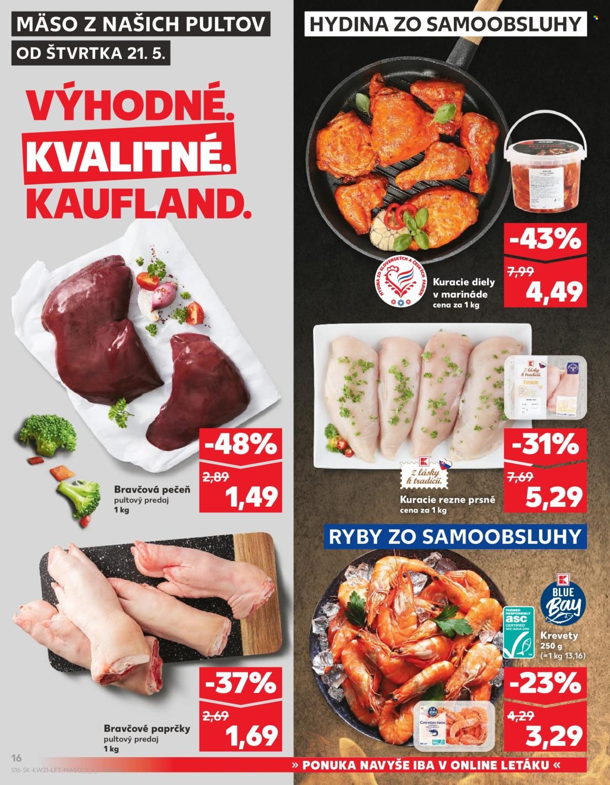 KAUFLAND leták - Od štvrtka 21.5.2026 (2026-05-21 - 2026-05-27) | 16