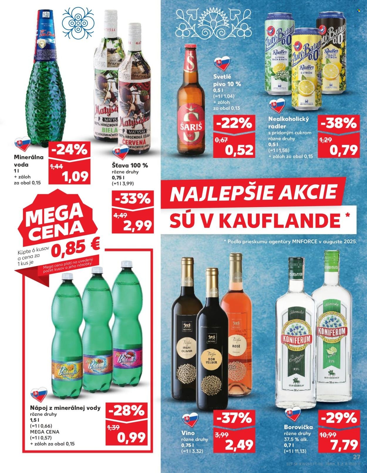 KAUFLAND leták - Od štvrtka 21.5.2026 (2026-05-21 - 2026-05-27) | 27