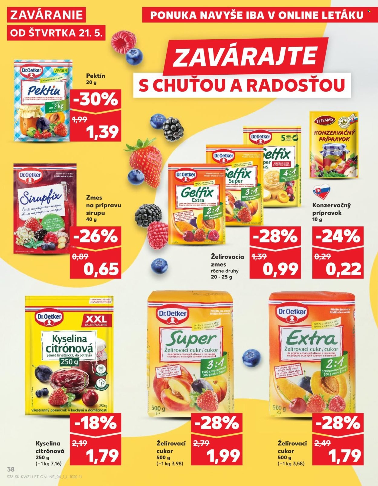 KAUFLAND leták - Od štvrtka 21.5.2026 (2026-05-21 - 2026-05-27) | 38