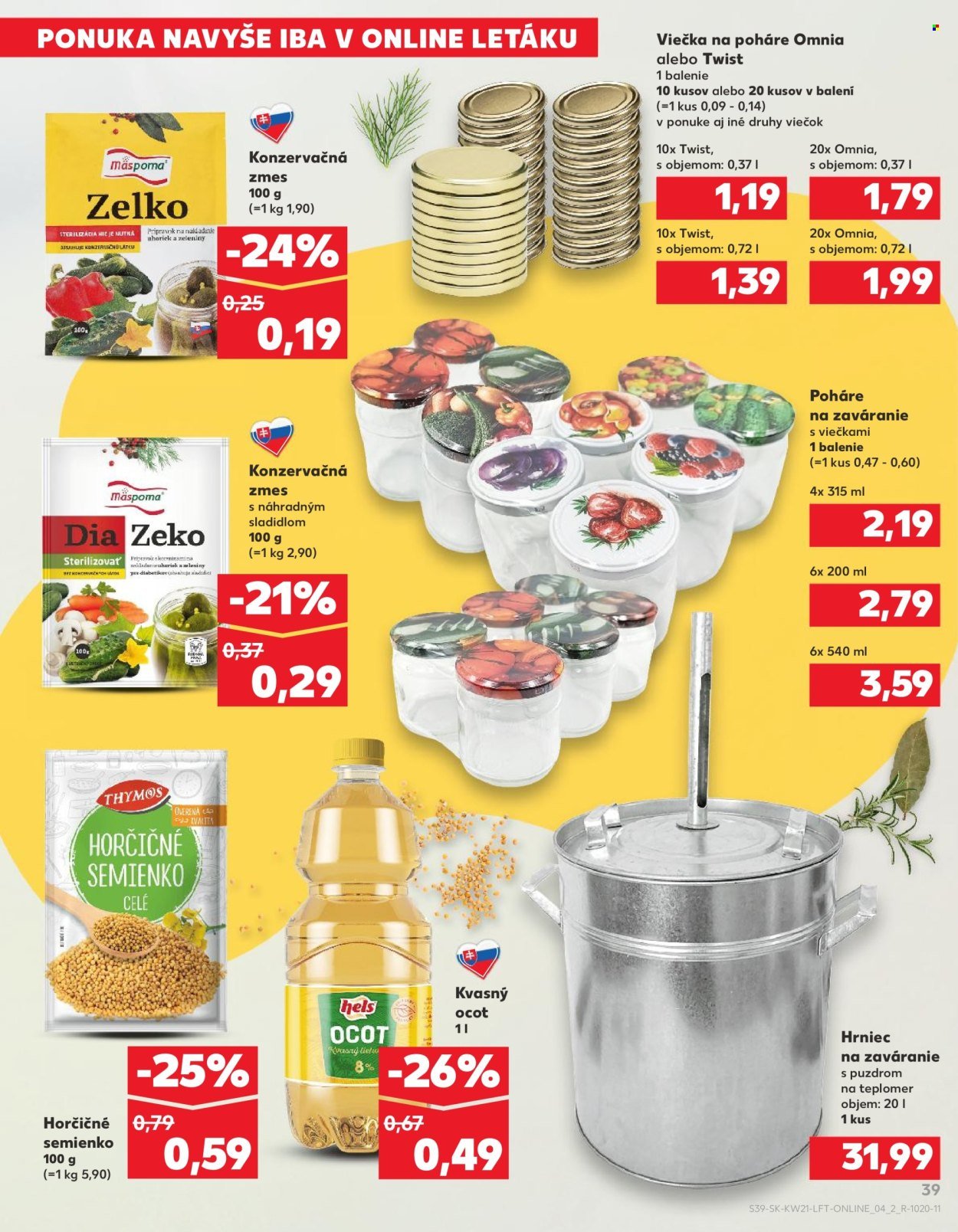 KAUFLAND leták - Od štvrtka 21.5.2026 (2026-05-21 - 2026-05-27) | 39