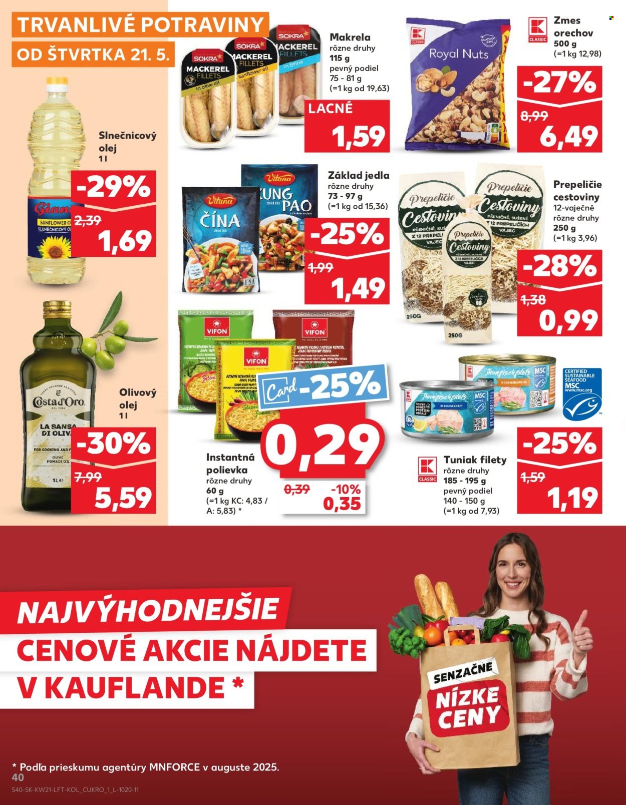 KAUFLAND leták - Od štvrtka 21.5.2026 (2026-05-21 - 2026-05-27) | 40