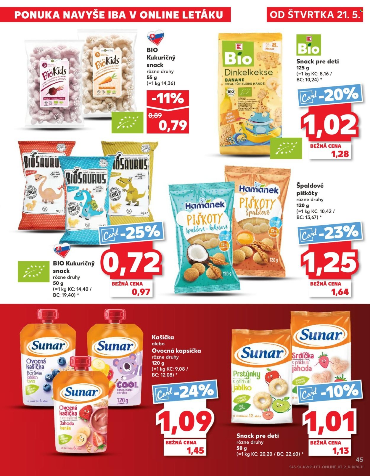 KAUFLAND leták - Od štvrtka 21.5.2026 (2026-05-21 - 2026-05-27) | 45