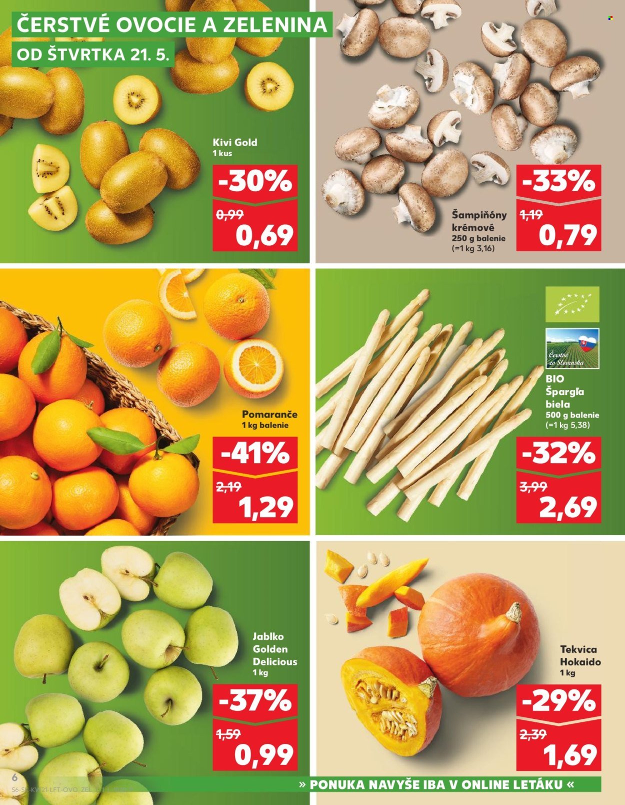 KAUFLAND leták - Od štvrtka 21.5.2026 (2026-05-21 - 2026-05-27) | 6