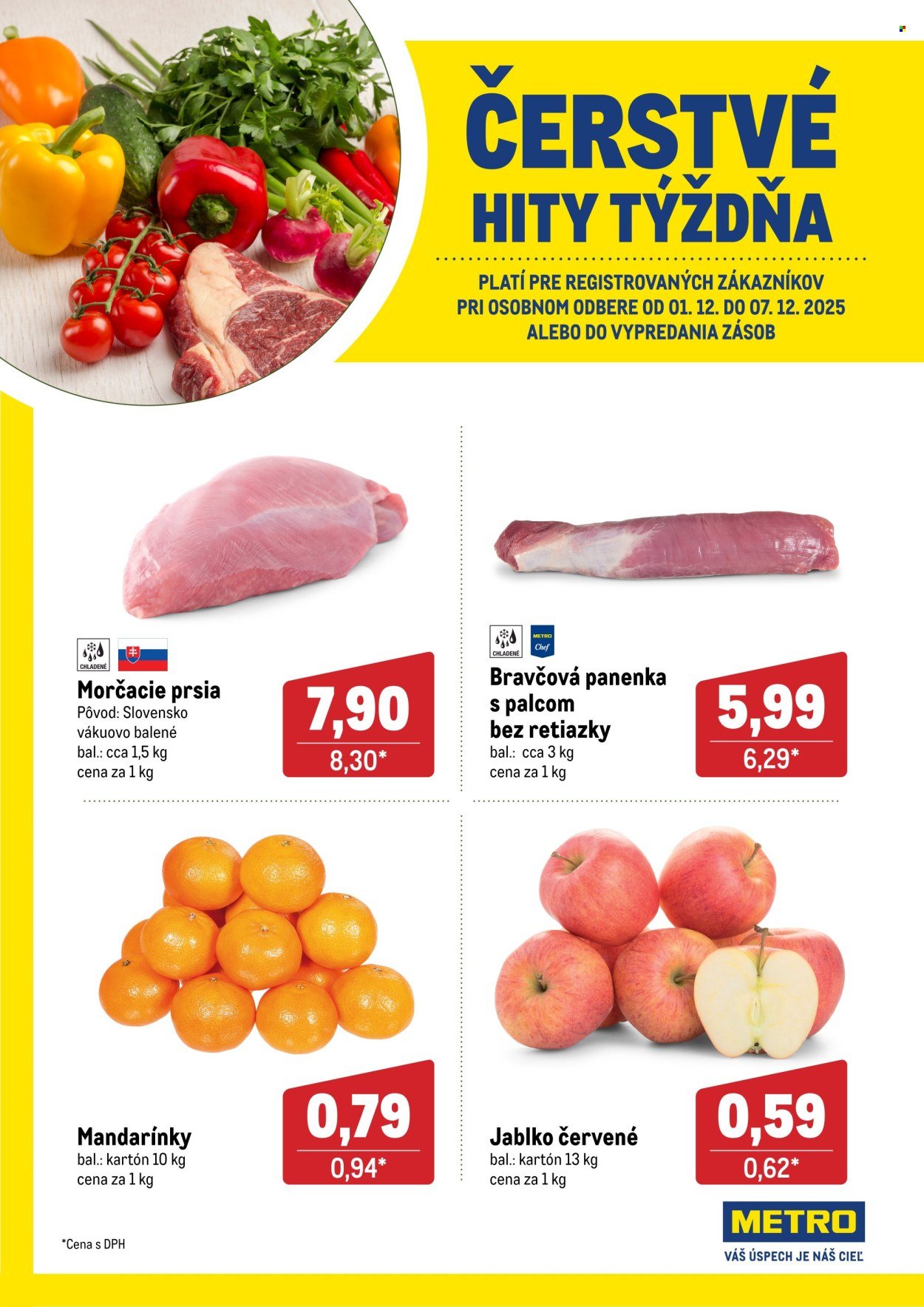 METRO leták - Čerstvé hity týždňa (2025-12-01 - 2025-12-07) | 1