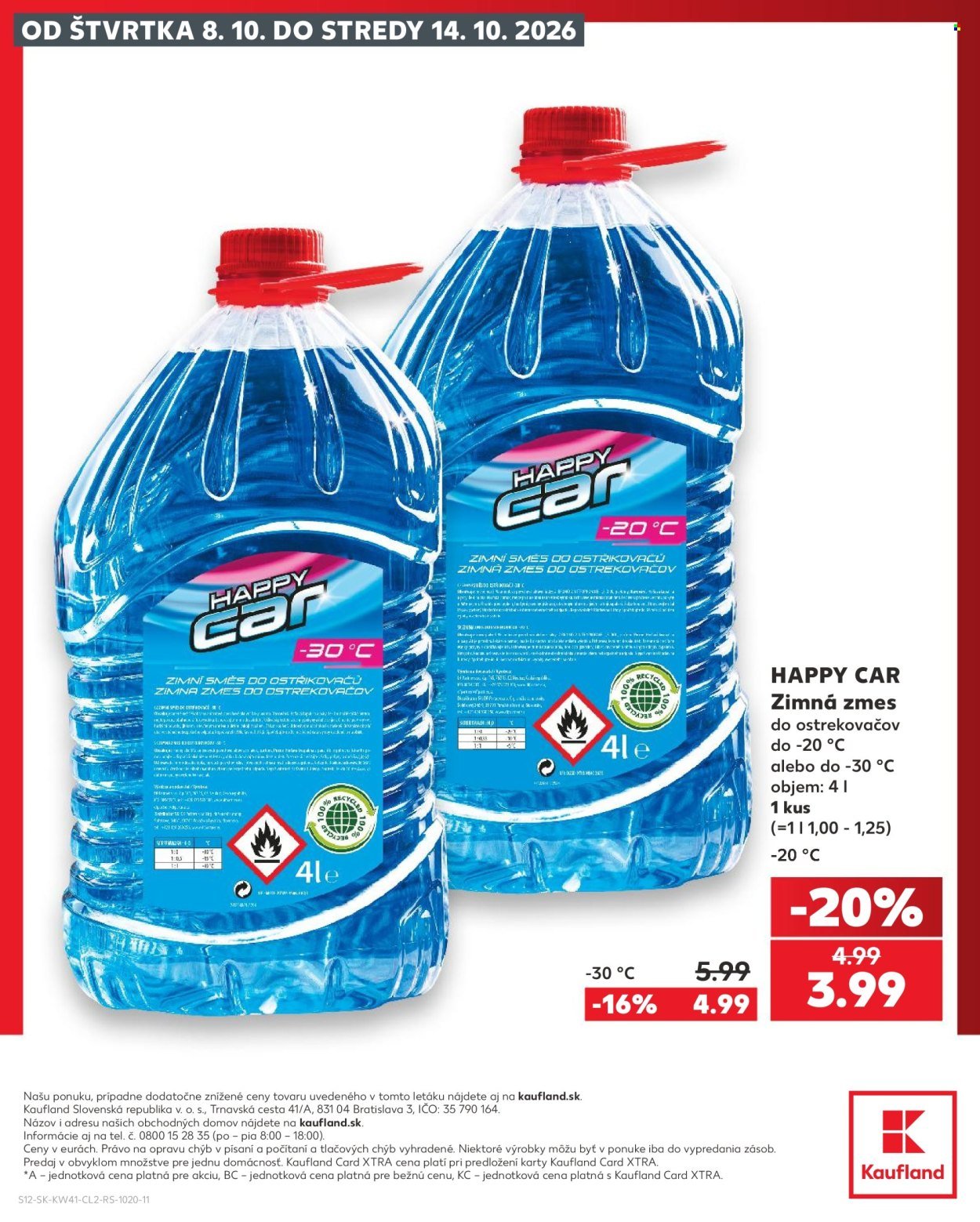 KAUFLAND leták - Od štvrtka 8.10.2026