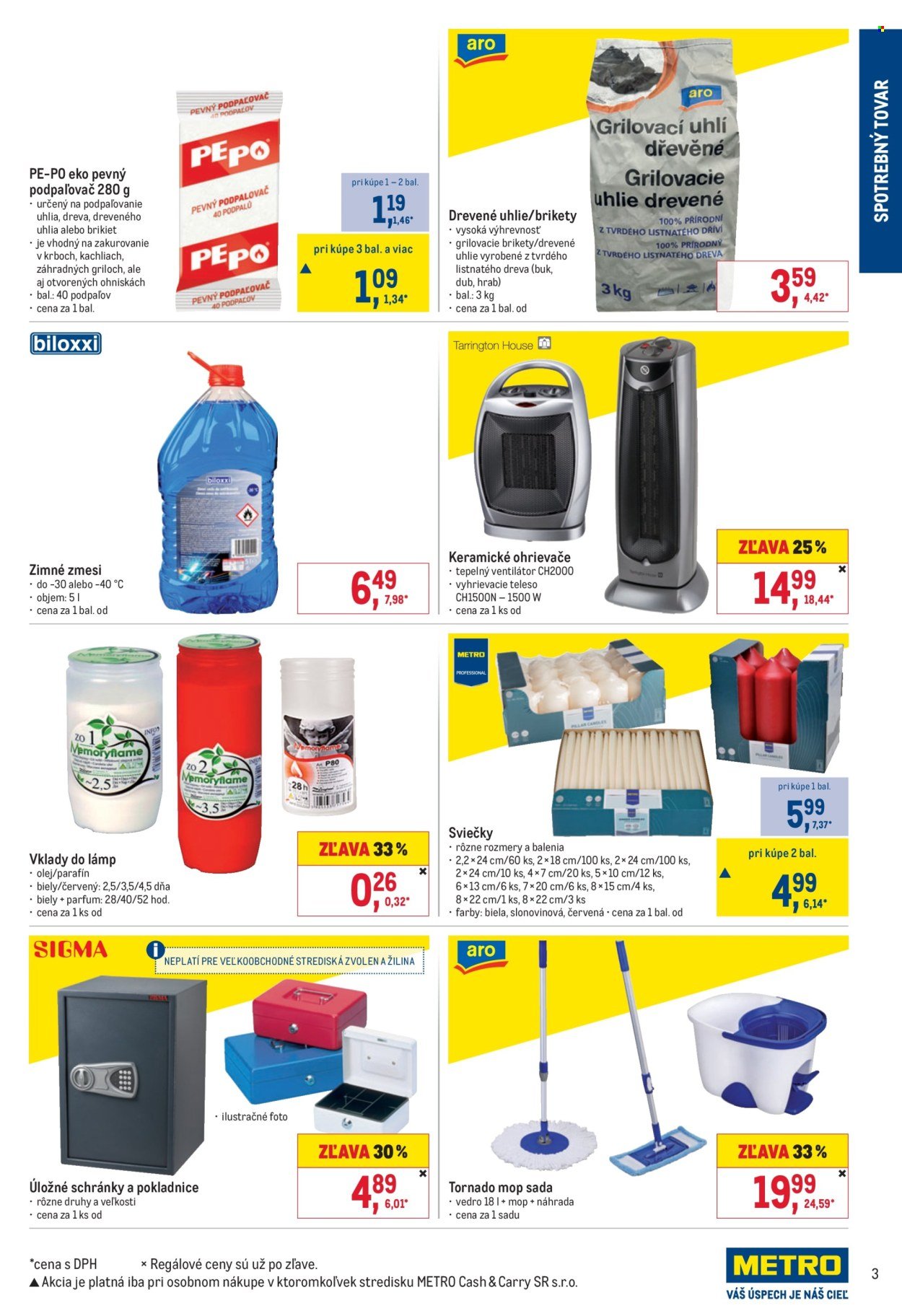 METRO leták - Spotrebný tovar (2025-10-22 - 2025-11-04) | 3
