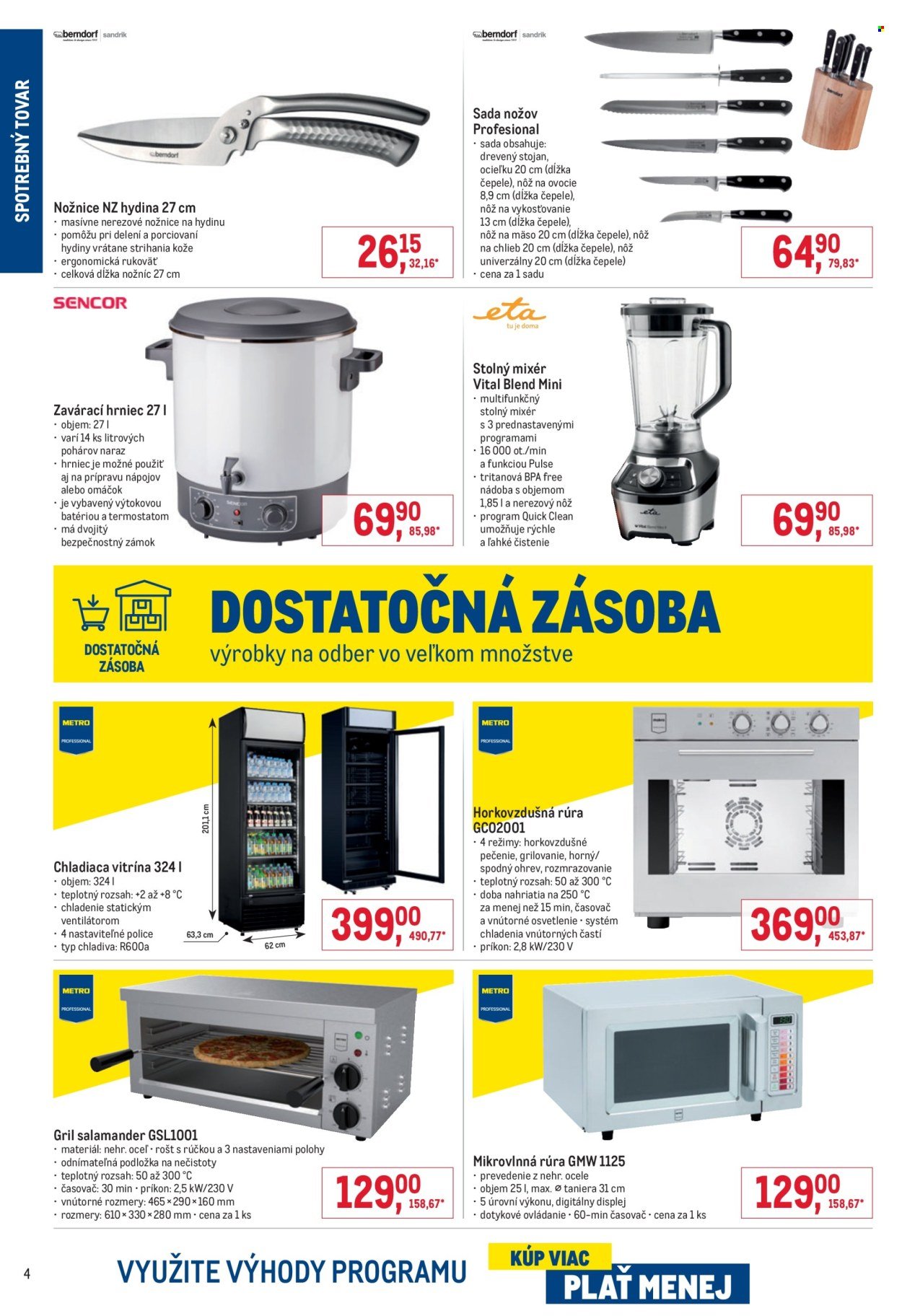 METRO leták - Spotrebný tovar (2025-10-22 - 2025-11-04) | 4