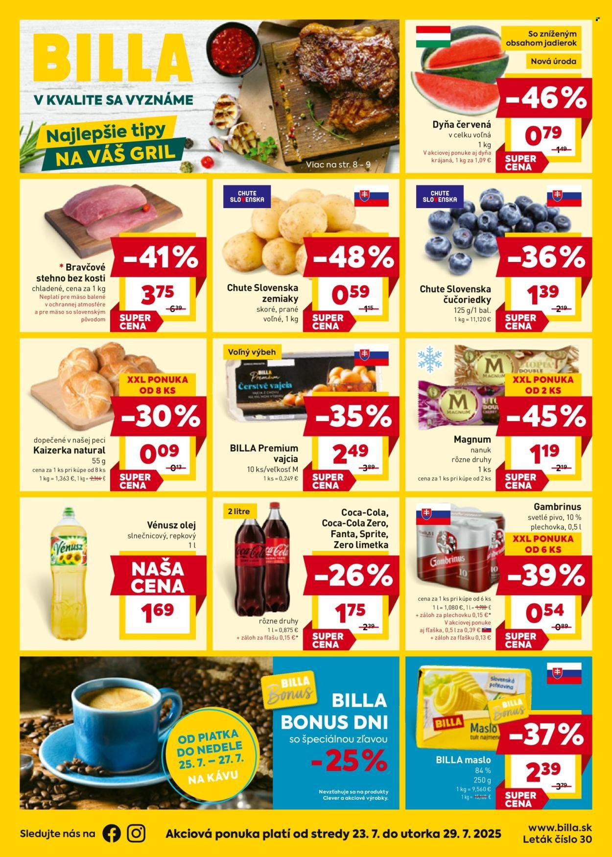 BILLA leták - Od stredy 23.7.2025 (2025-07-23 - 2025-07-29) | 1