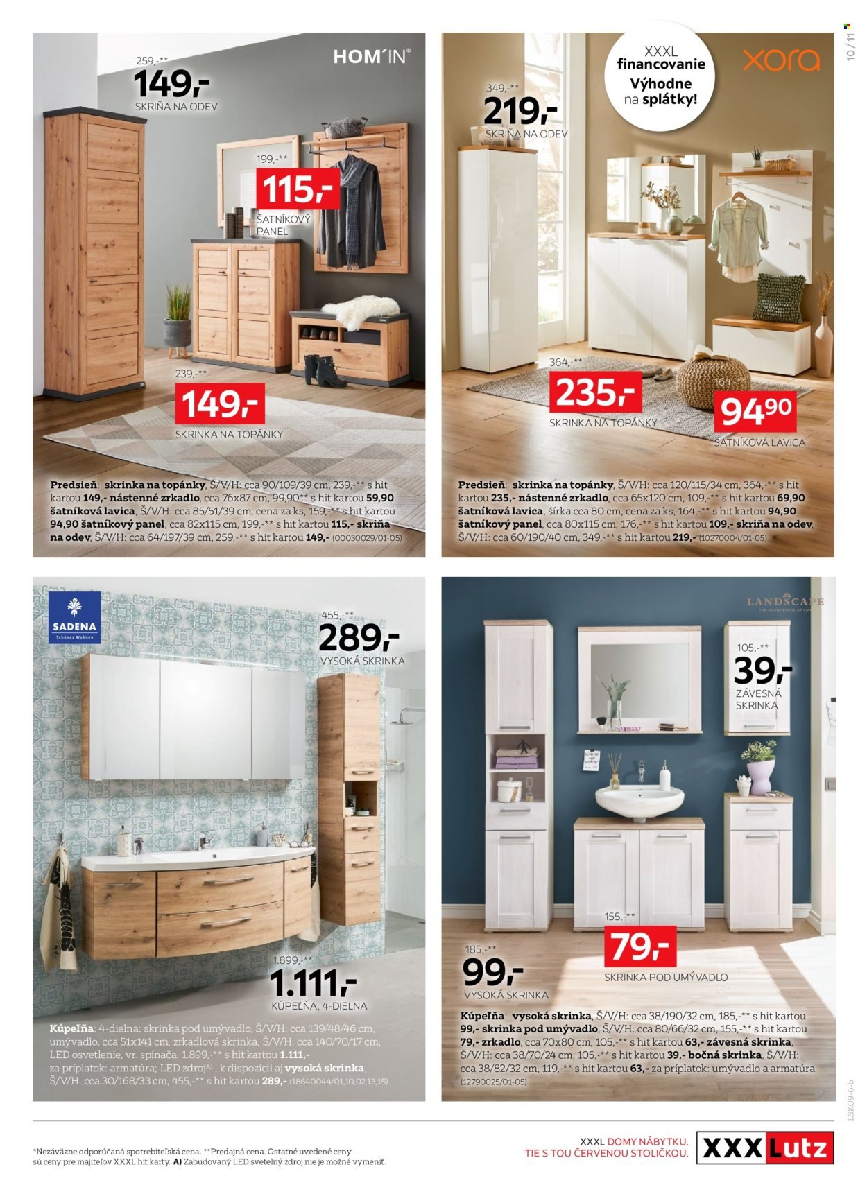 XXXLUTZ leták - Zľava 30 % takmer na všetko