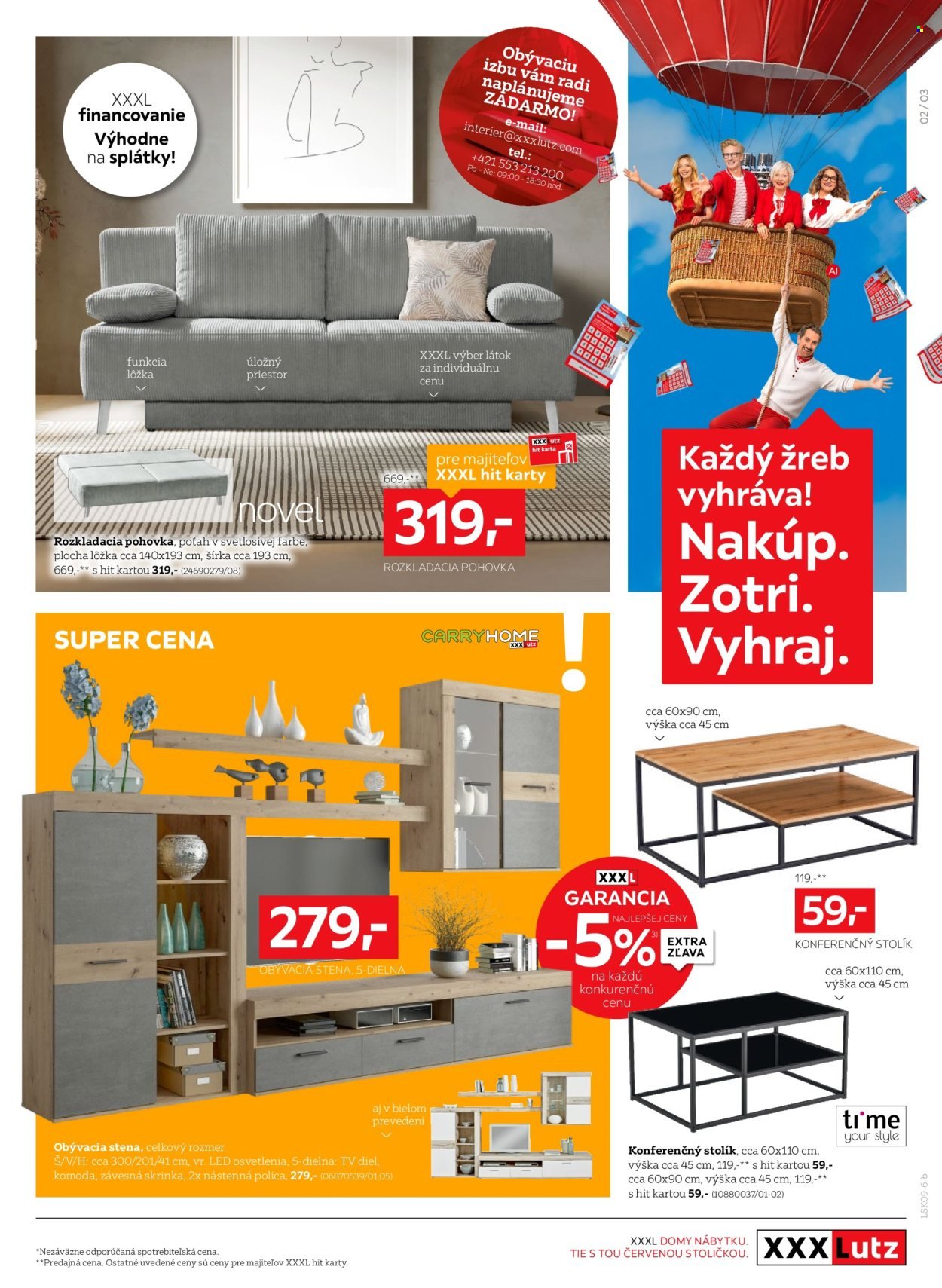 XXXLUTZ leták - Zľava 30 % takmer na všetko
