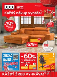 XXXLUTZ leták - Zľava 30 % takmer na všetko