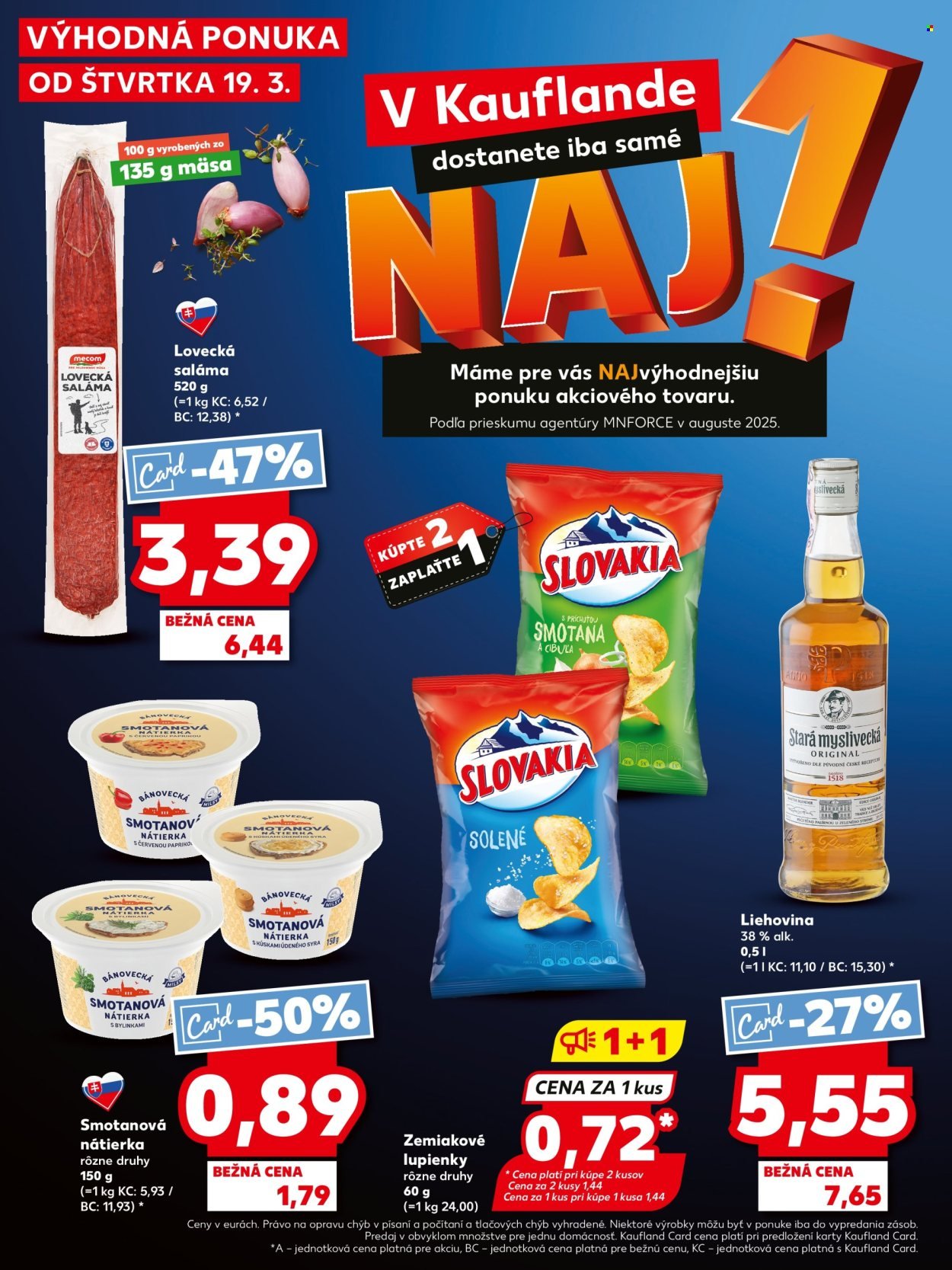 KAUFLAND leták - NAJ! (2026-03-19 - 2026-03-25) | 2