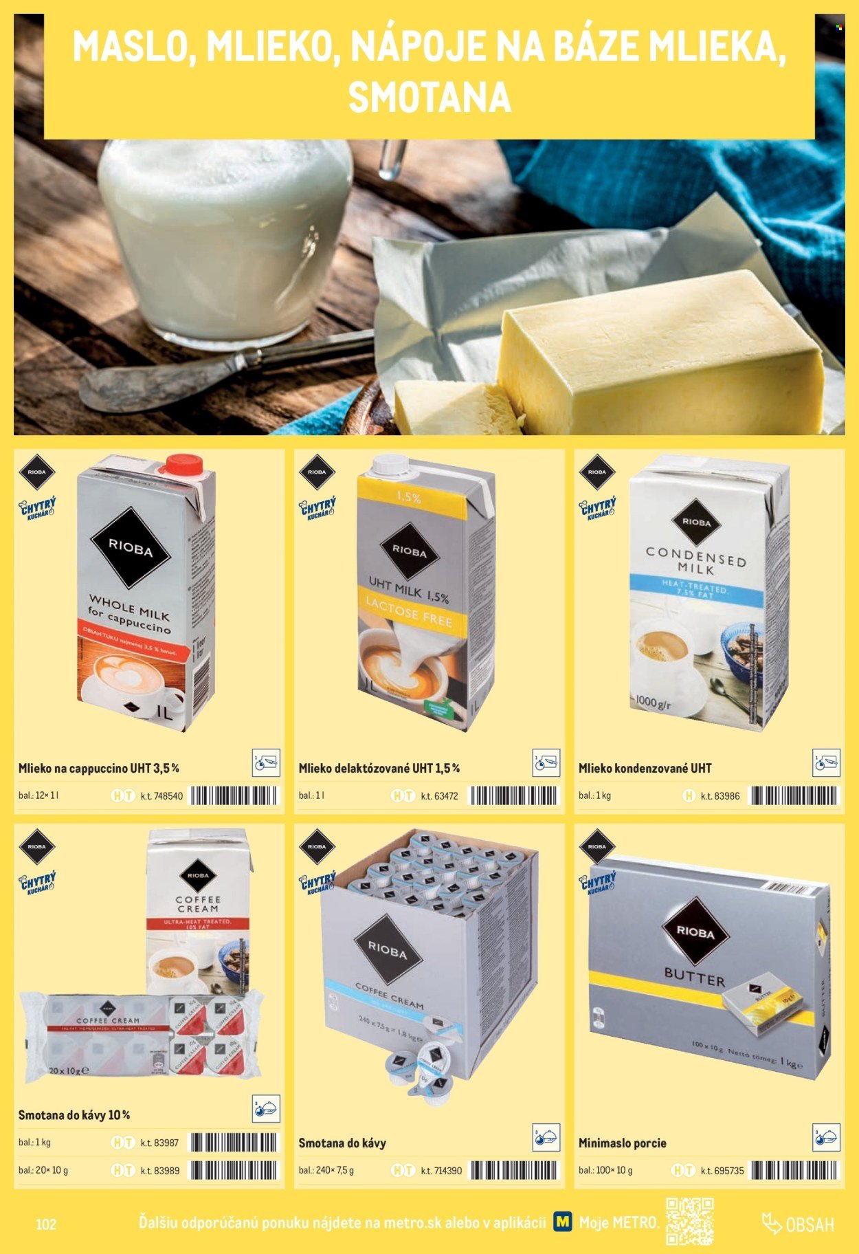METRO leták - Katalóg vlastných značiek METRO (2025-10-01 - 2025-12-31) | 102