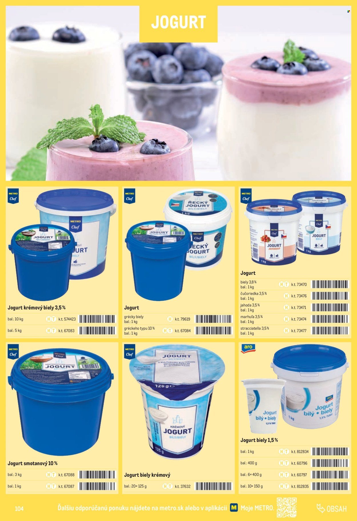 METRO leták - Katalóg vlastných značiek METRO (2025-10-01 - 2025-12-31) | 104