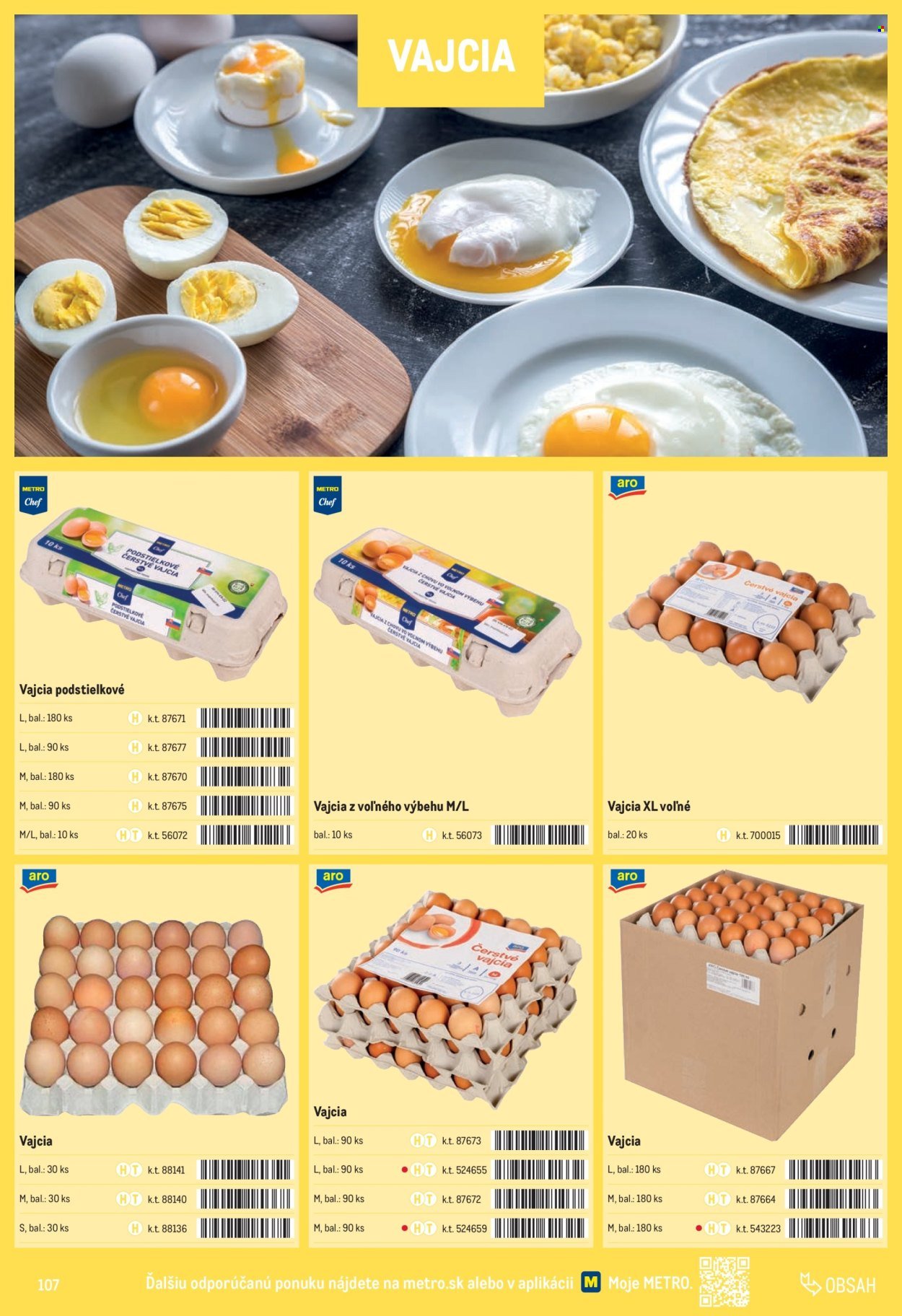 METRO leták - Katalóg vlastných značiek METRO (2025-10-01 - 2025-12-31) | 107