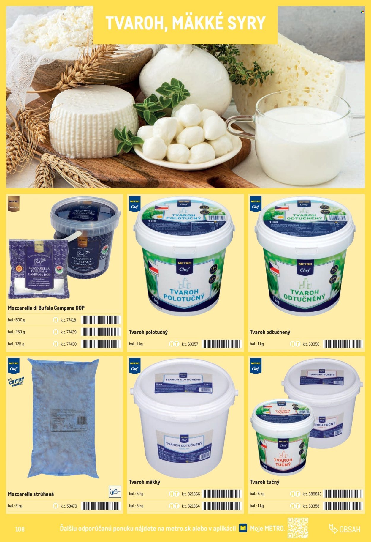 METRO leták - Katalóg vlastných značiek METRO (2025-10-01 - 2025-12-31) | 108