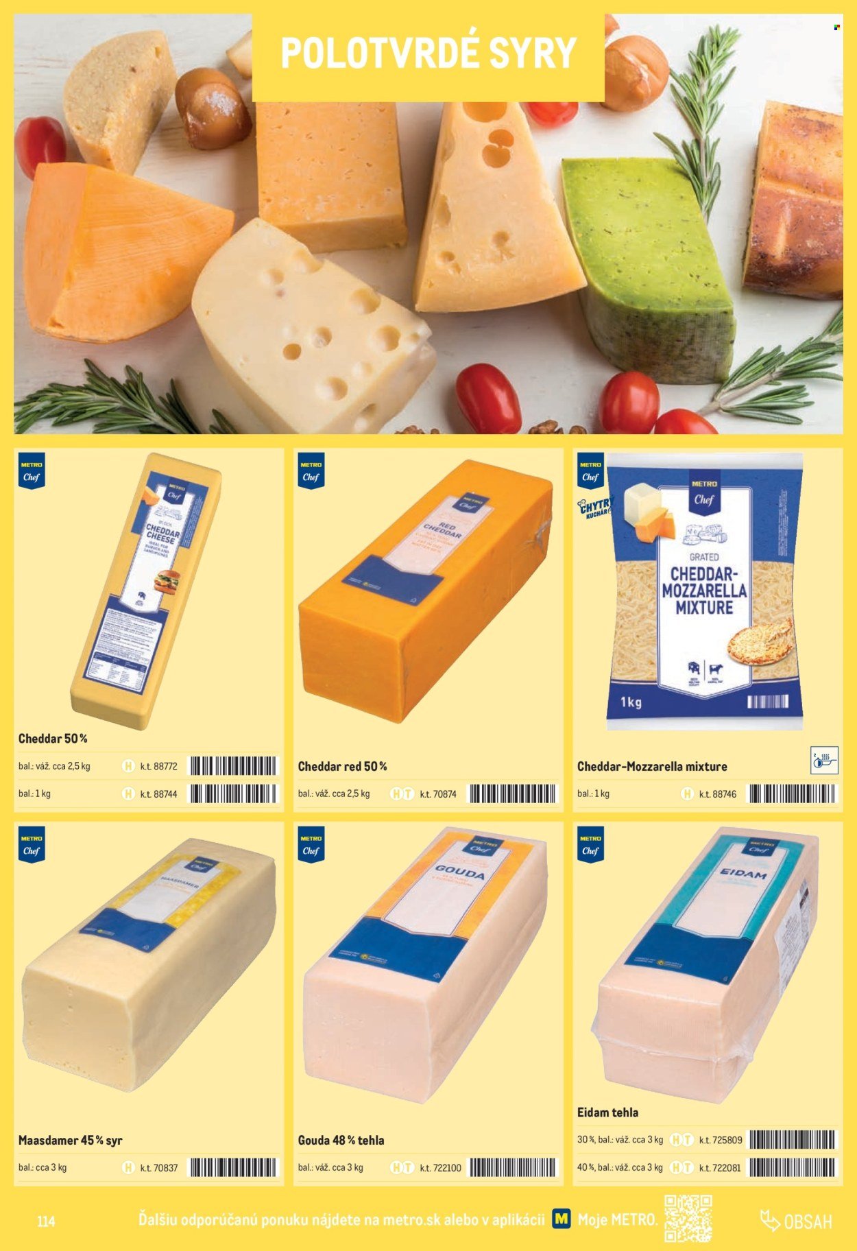 METRO leták - Katalóg vlastných značiek METRO (2025-10-01 - 2025-12-31) | 114