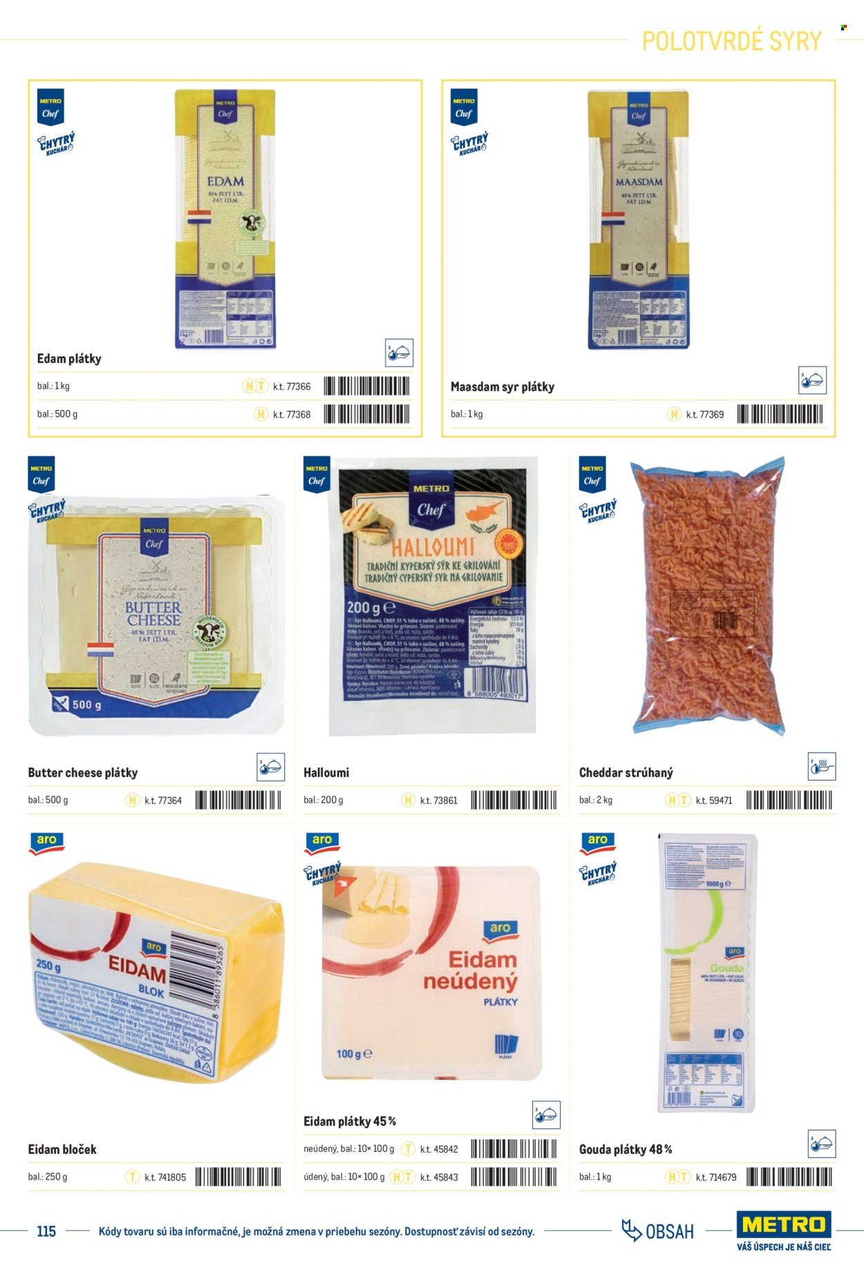 METRO leták - Katalóg vlastných značiek METRO (2025-10-01 - 2025-12-31) | 115