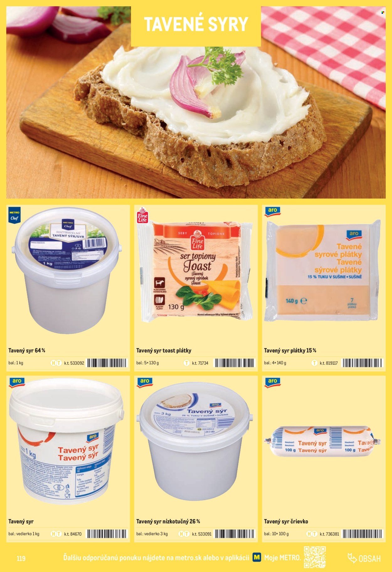 METRO leták - Katalóg vlastných značiek METRO (2025-10-01 - 2025-12-31) | 119