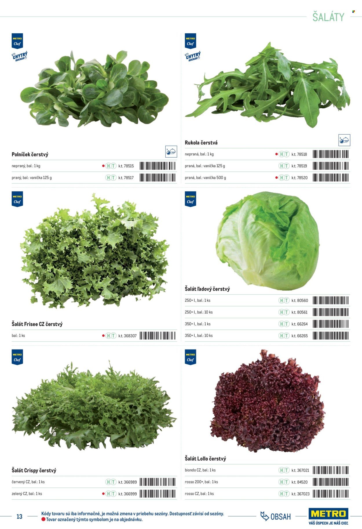 METRO leták - Katalóg vlastných značiek METRO (2025-10-01 - 2025-12-31) | 13