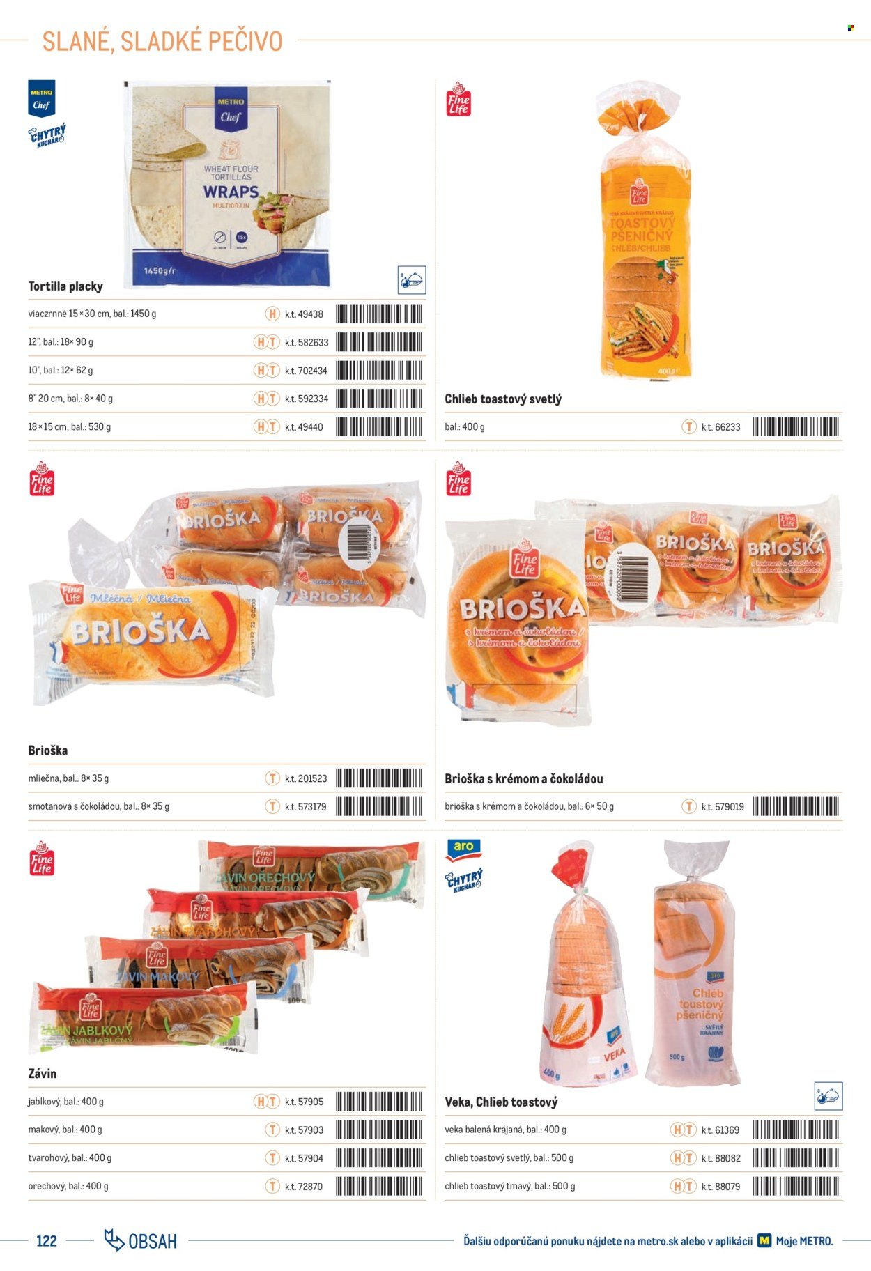 METRO leták - Katalóg vlastných značiek METRO (2025-10-01 - 2025-12-31) | 122