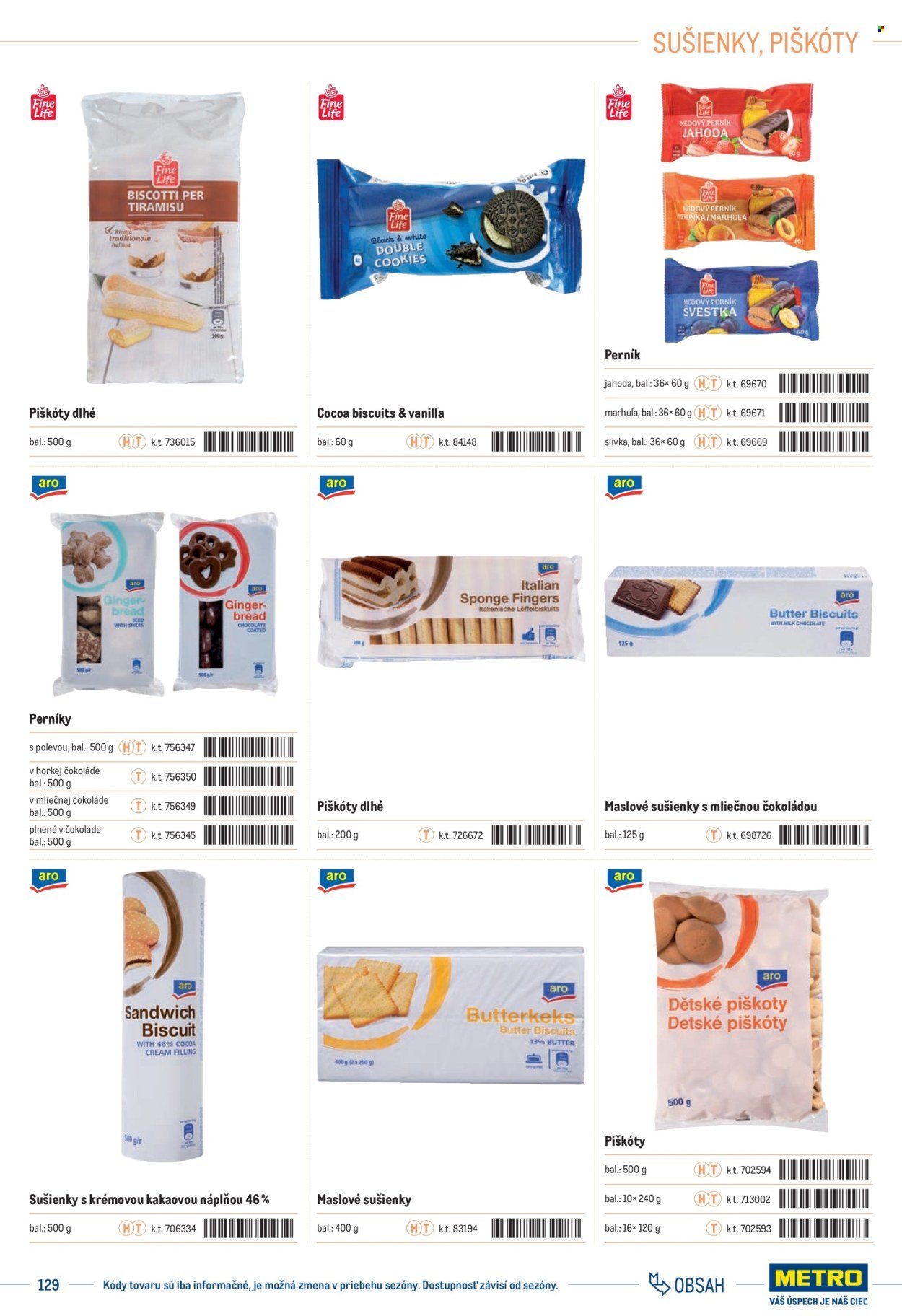 METRO leták - Katalóg vlastných značiek METRO (2025-10-01 - 2025-12-31) | 129